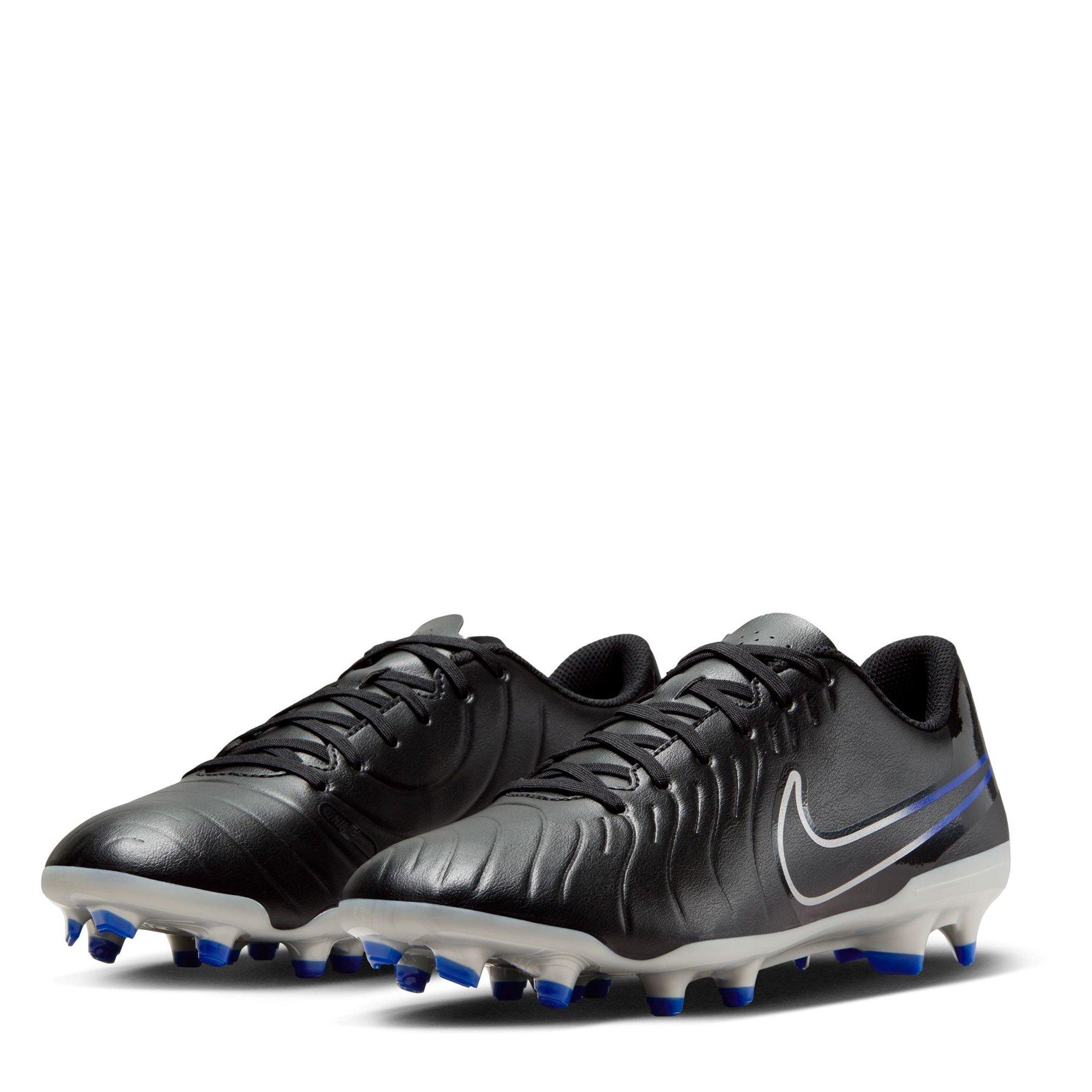 Blk/Chrome-Roy - Nike - Tiempo Legend 10 Club Firm Ground Football Boots - 4