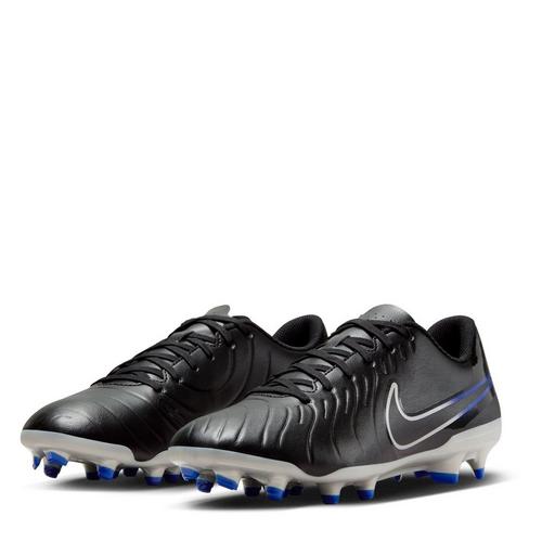 Blk/Chrome-Roy - Nike - Tiempo Legend 10 Club Adults Firm Ground Football Boots - 4