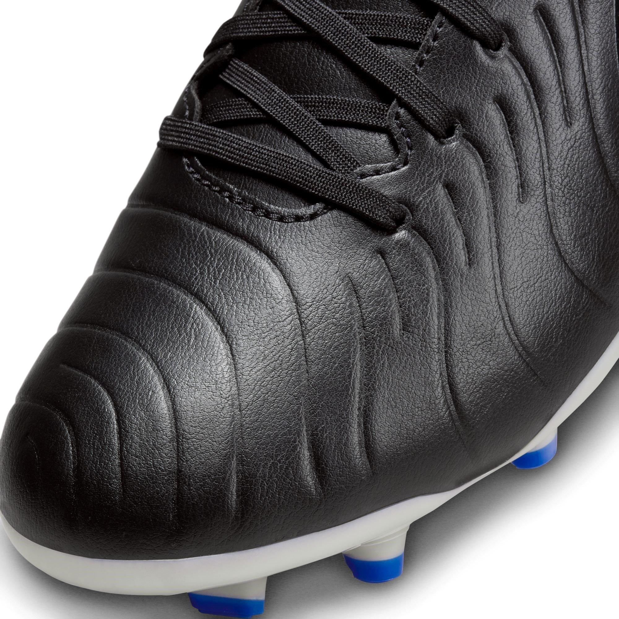 Blk/Chrome-Roy - Nike - Tiempo Legend 10 Club Firm Ground Football Boots - 7