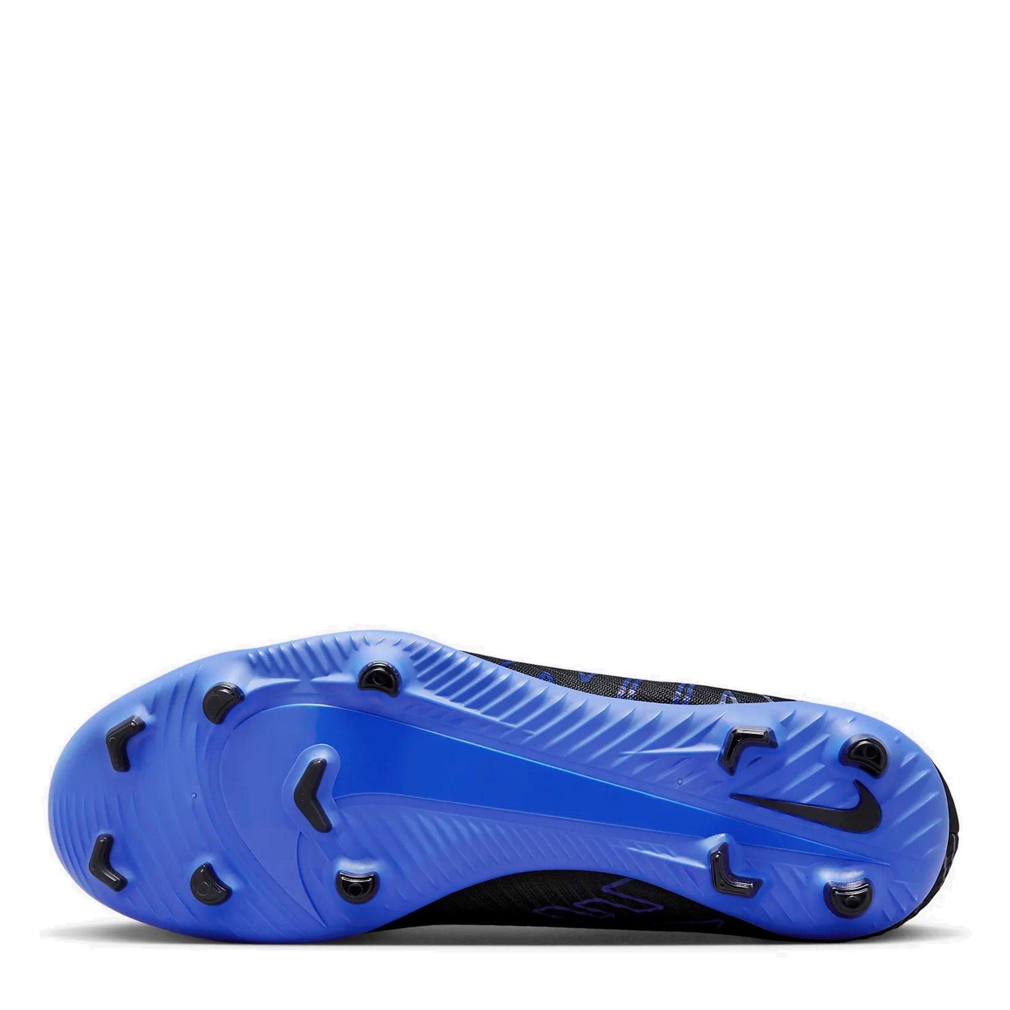 Crno/Kromirano - Nike - Mercurial Vapor Club Firm Ground Football Boots - 3