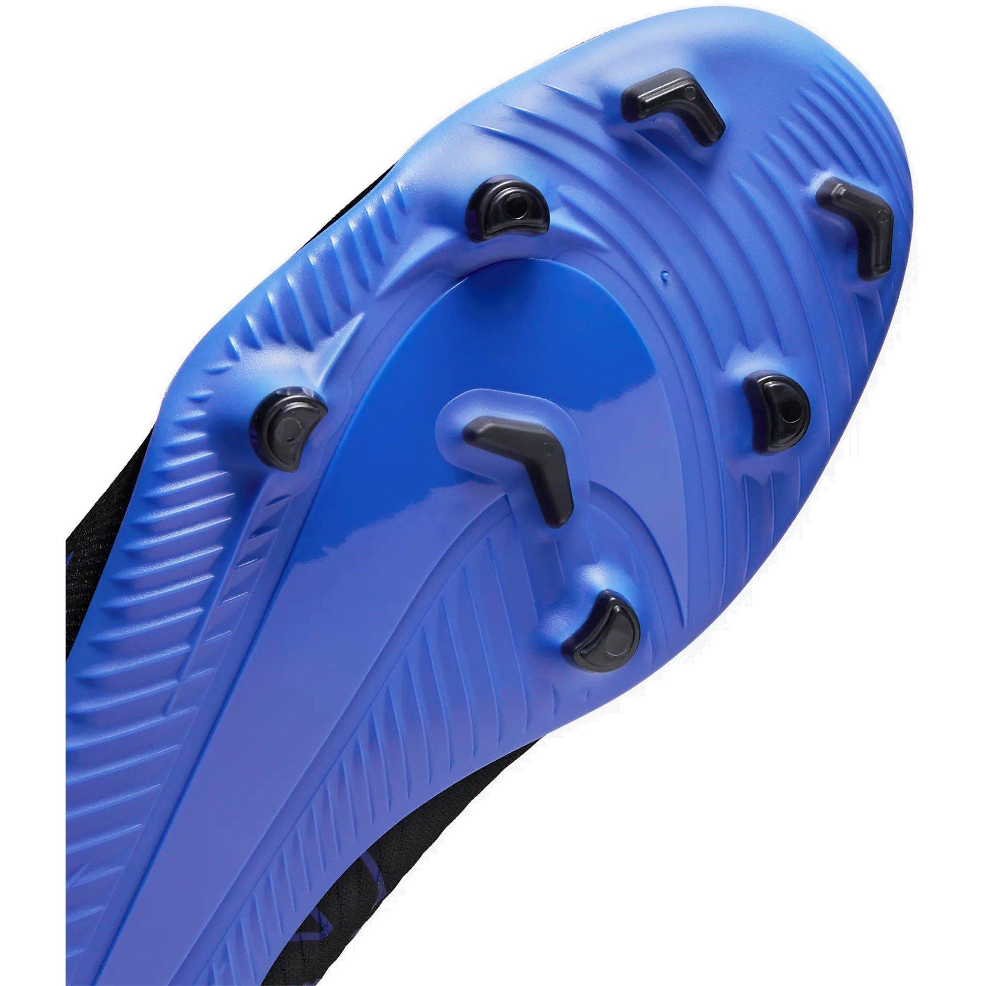 Crno/Kromirano - Nike - Mercurial Vapor Club Firm Ground Football Boots - 8