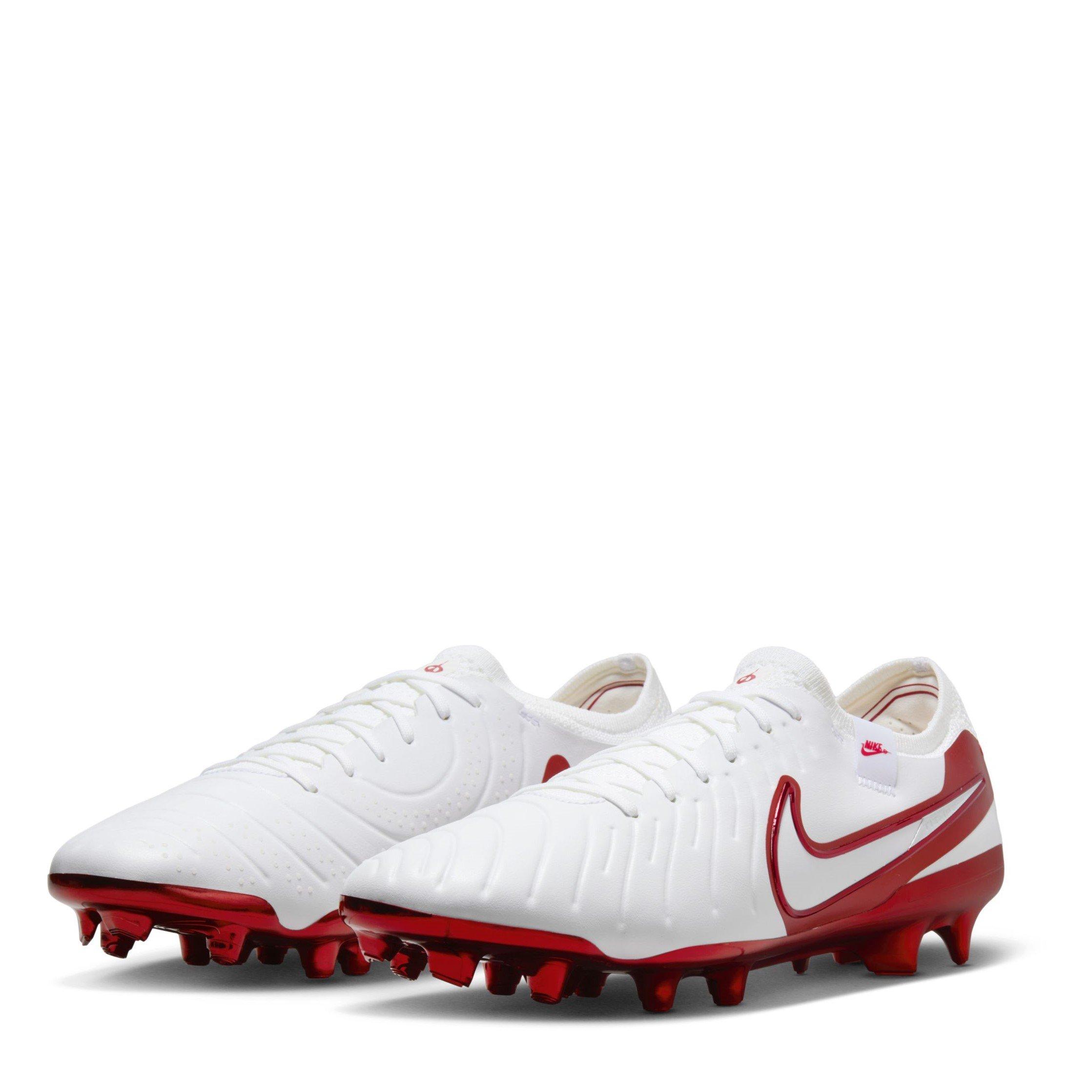 Wht/Multi-Color - Nike - Tiempo Legend 10 Elite LV8 Firm Ground Boots - 4