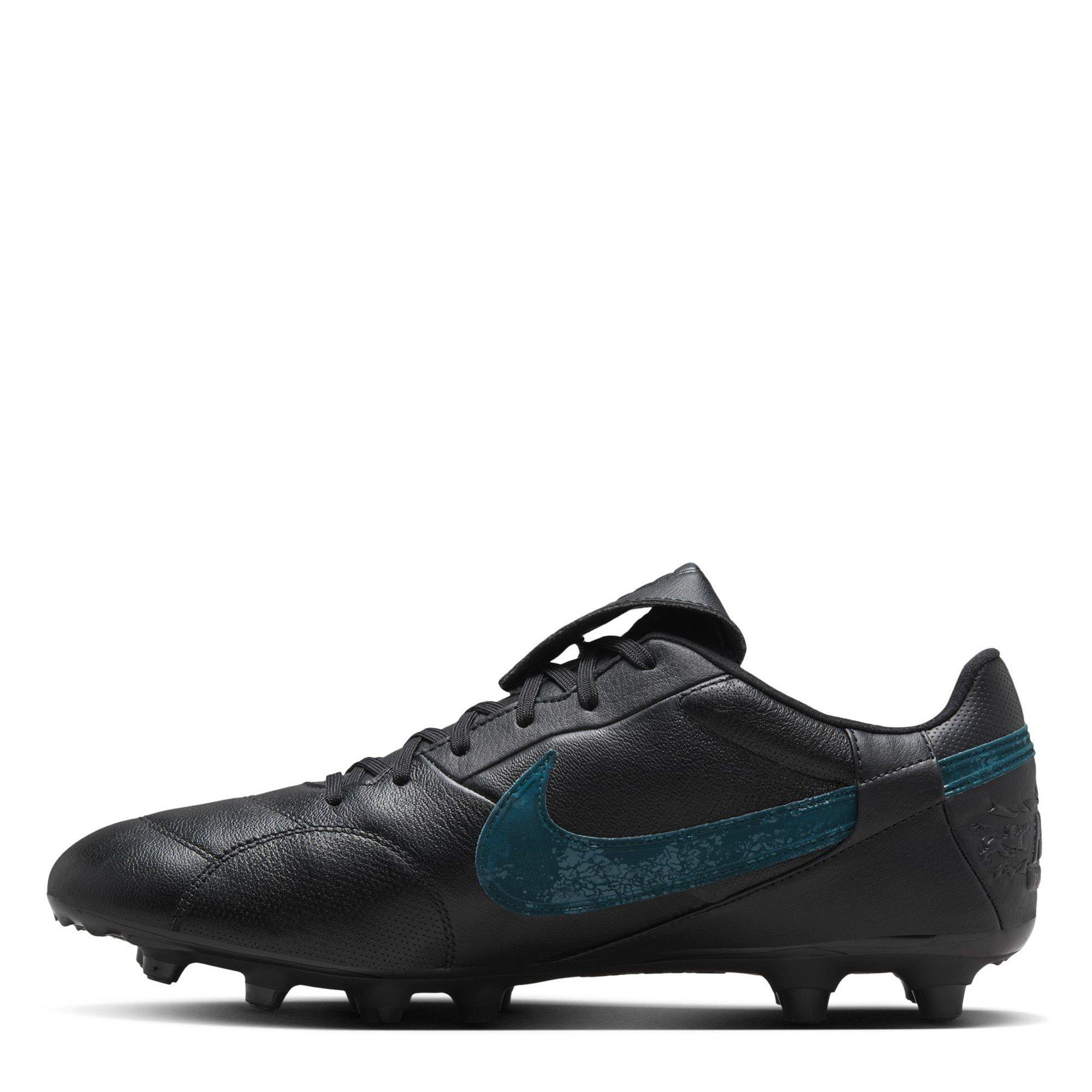 Blk/Deep Jungle - Nike - Premier 3 Academy Firm Ground Football Boots - 2