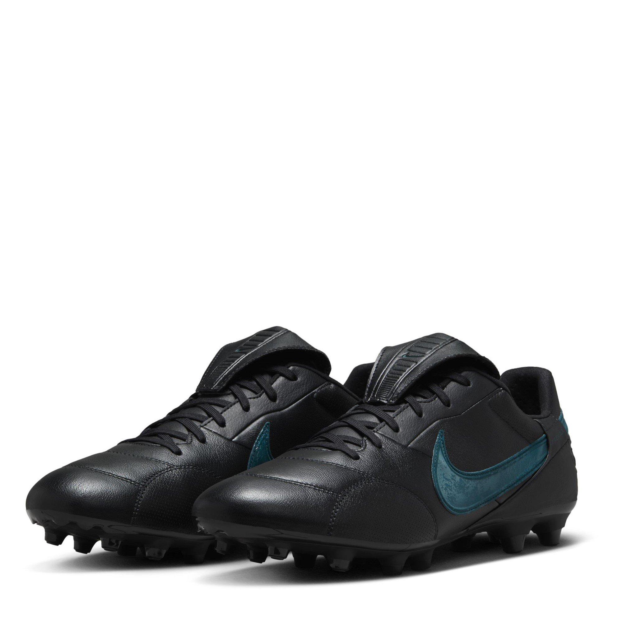 Blk/Deep Jungle - Nike - Premier 3 Academy Firm Ground Football Boots - 4