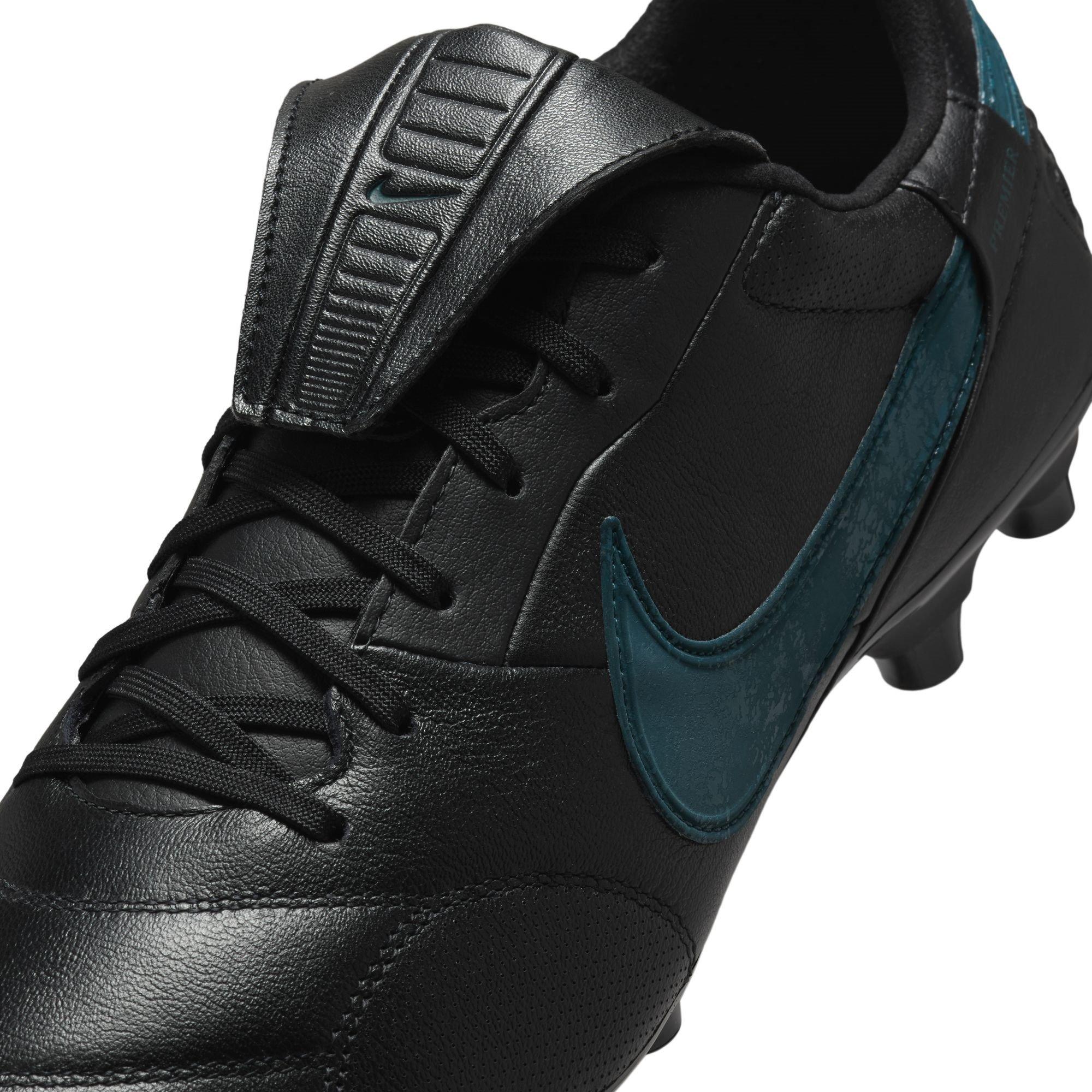 Blk/Deep Jungle - Nike - Premier 3 Academy Firm Ground Football Boots - 7