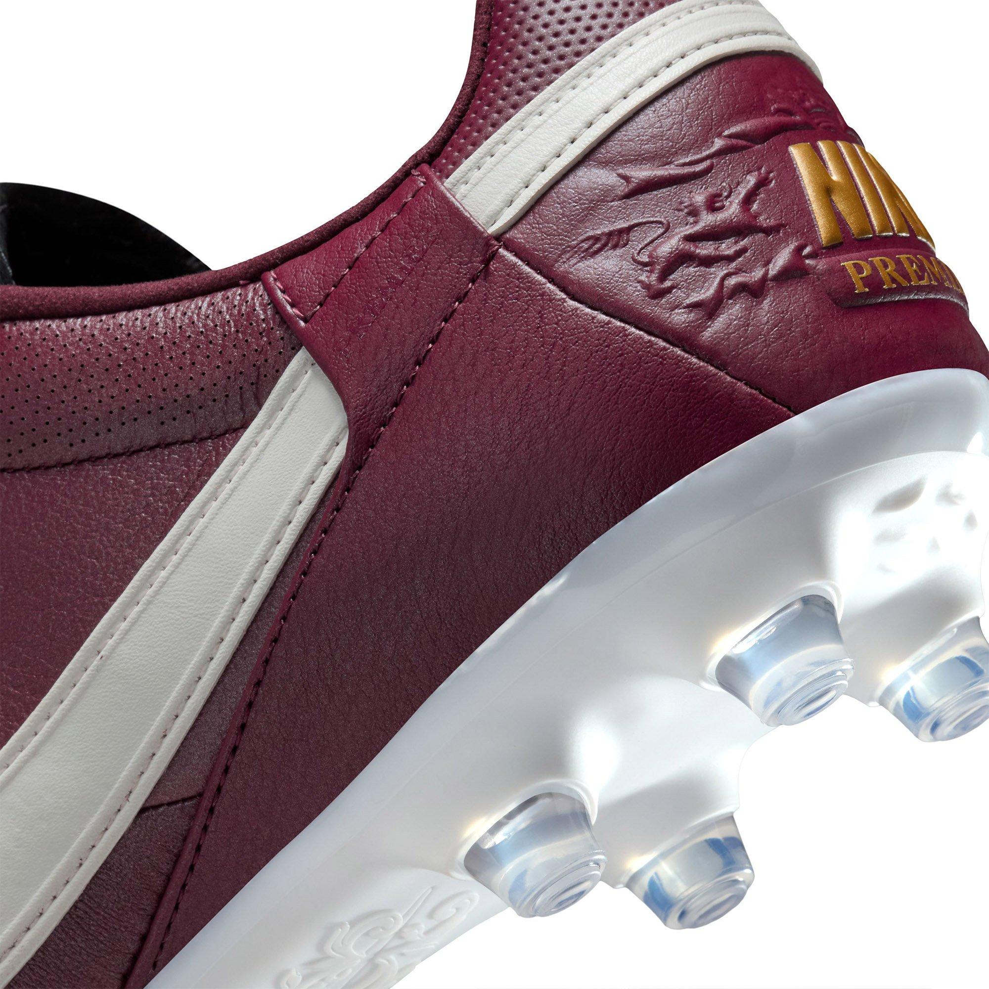 Merlot/Sail-Blk - Nike - Premier 3 Academy Firm Ground Football Boots - 9