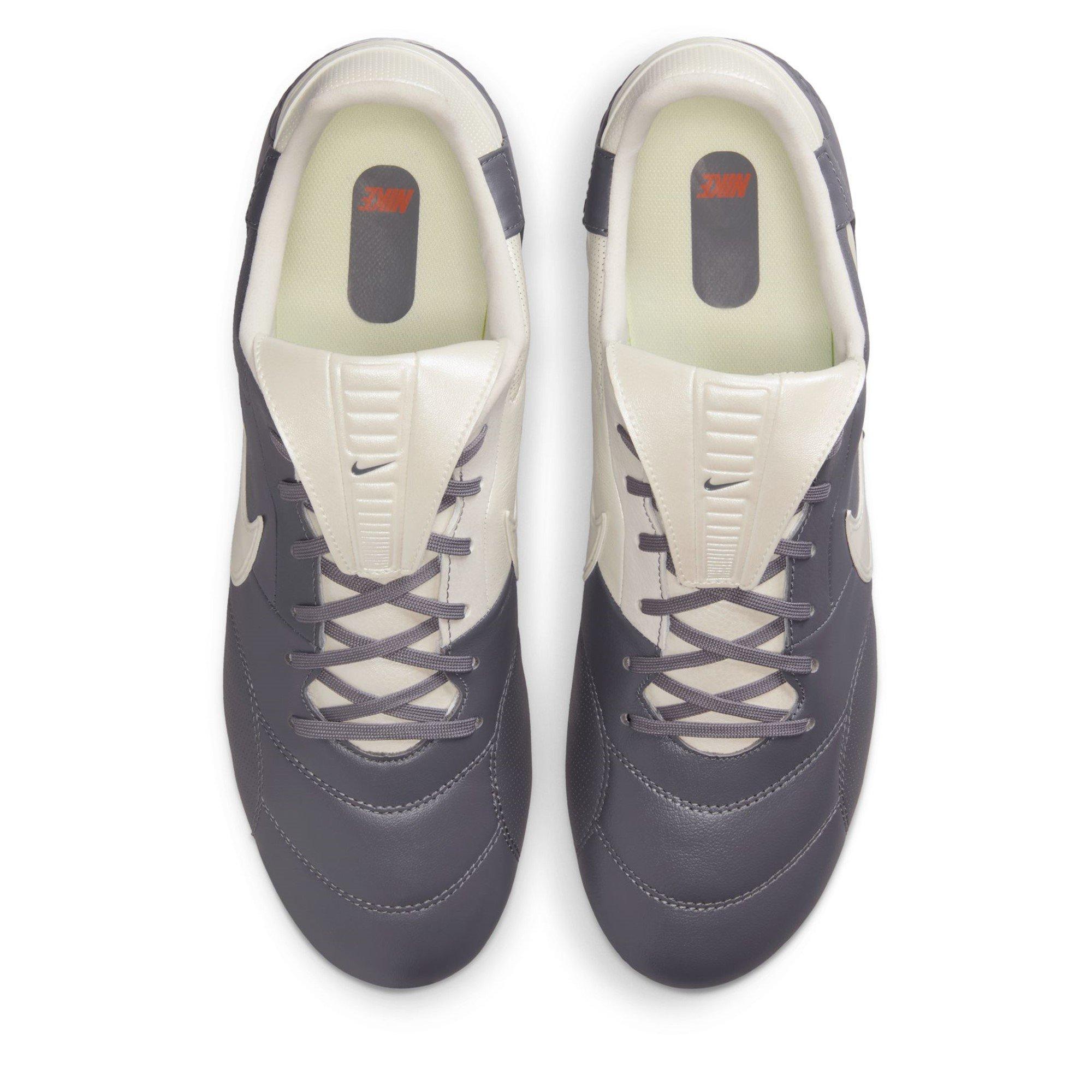 Graphite/W-Red - Nike - Premier 3 Firm Ground Football Boots - 6