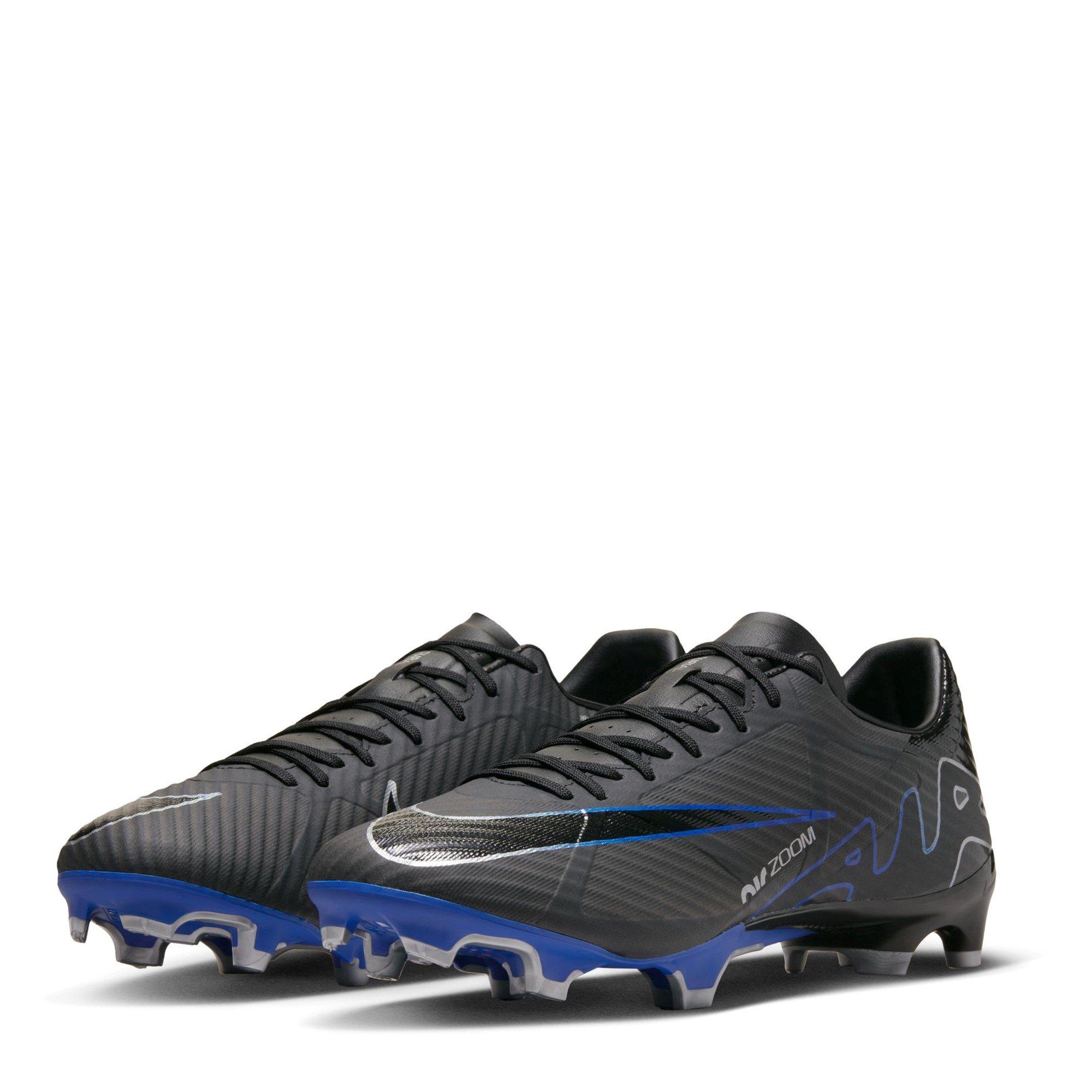 Blk/Chrome-Roy - Nike - Mercurial Vapor 15 Academy Firm Ground Football Boots - 4