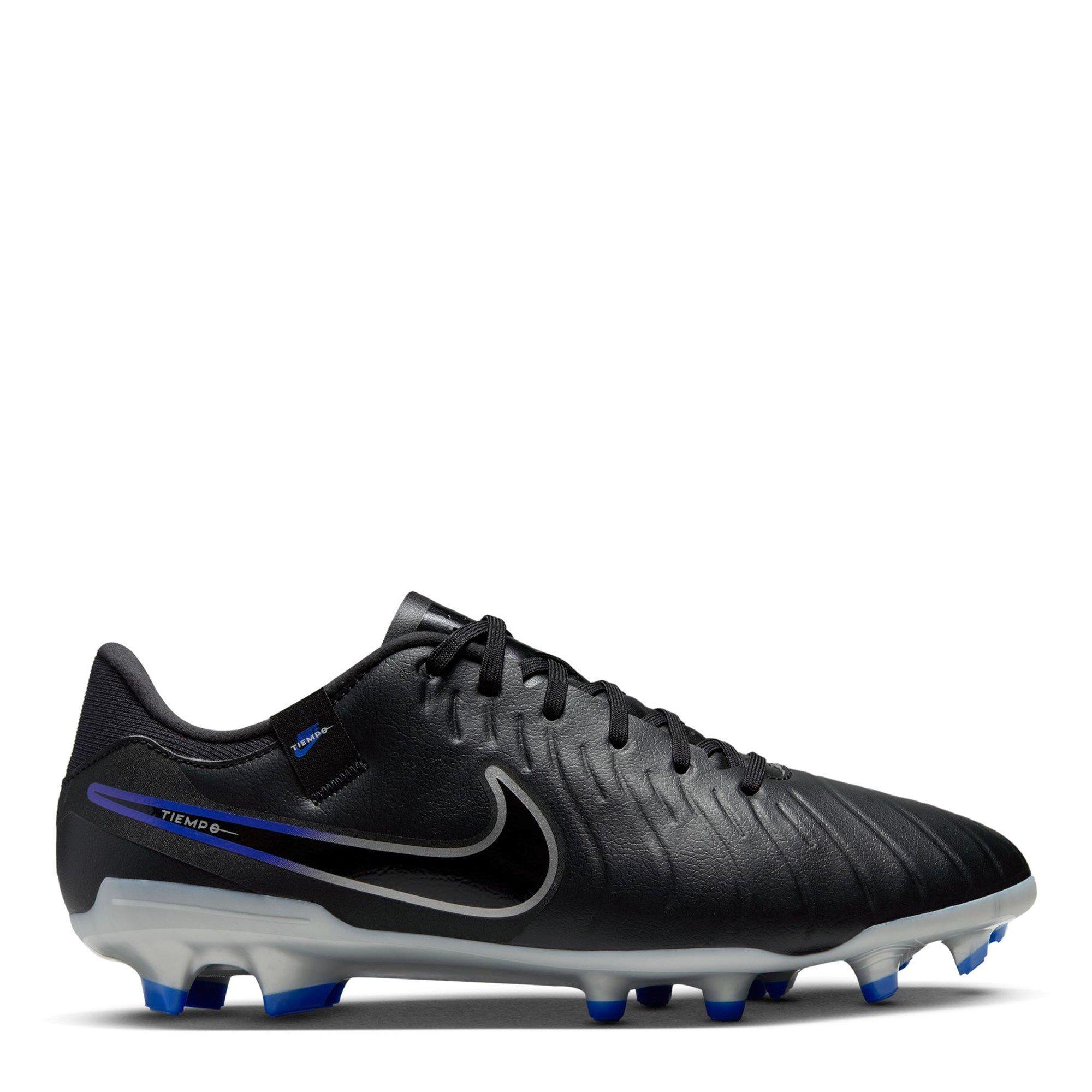 Blk/Chrome/Roy - Nike - Tiempo Legend 10 Academy Firm Ground Boots - 1