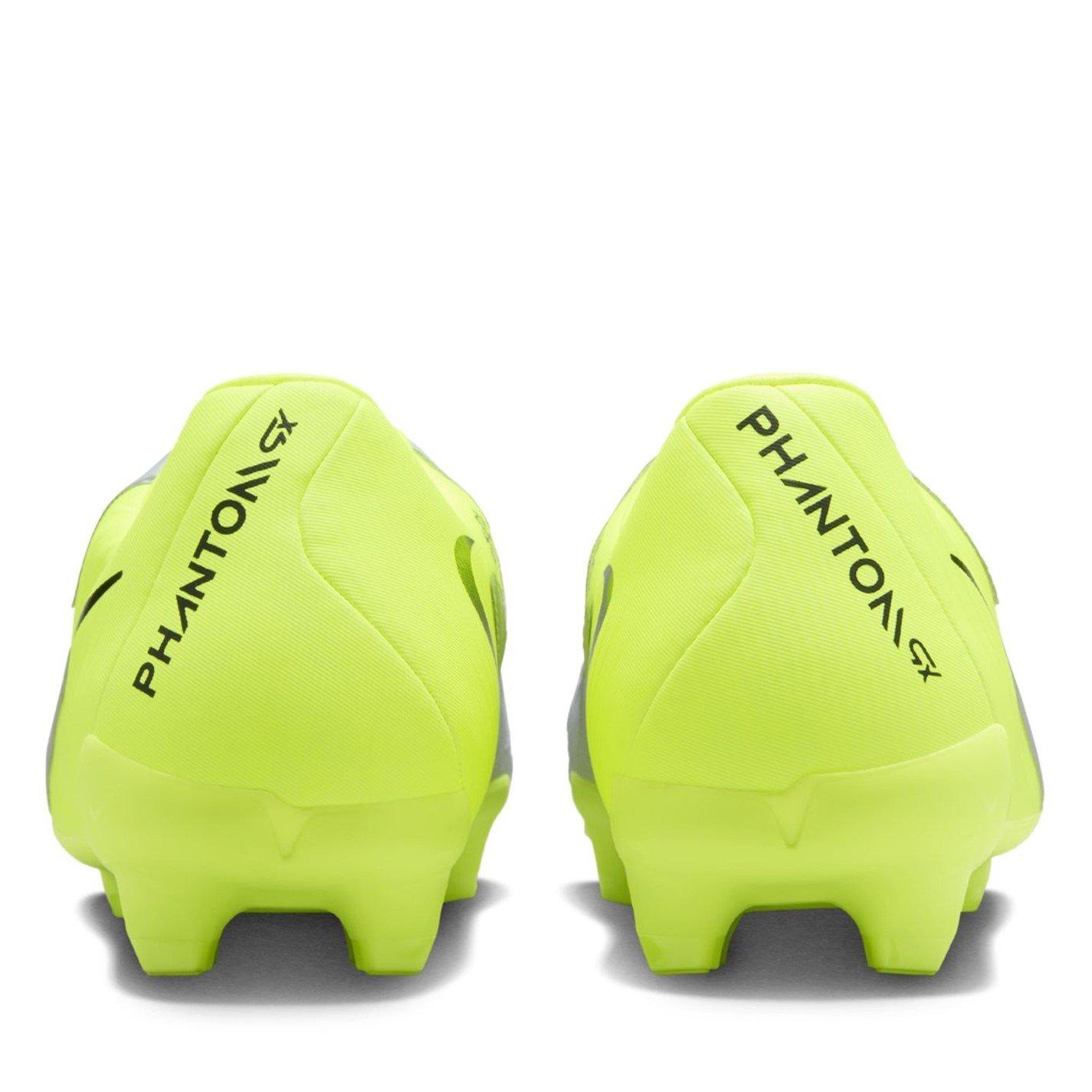 M.Silver/Black - Nike - Phantom GX 2 Academy Firm Ground Boots - 6