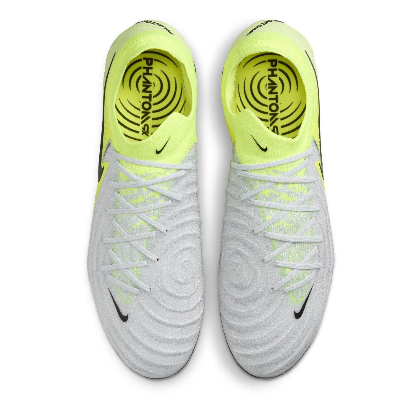 M.Silver/Black - Nike - Phantom GX 2 Elite Firm Ground Low Top Football Boots - 5