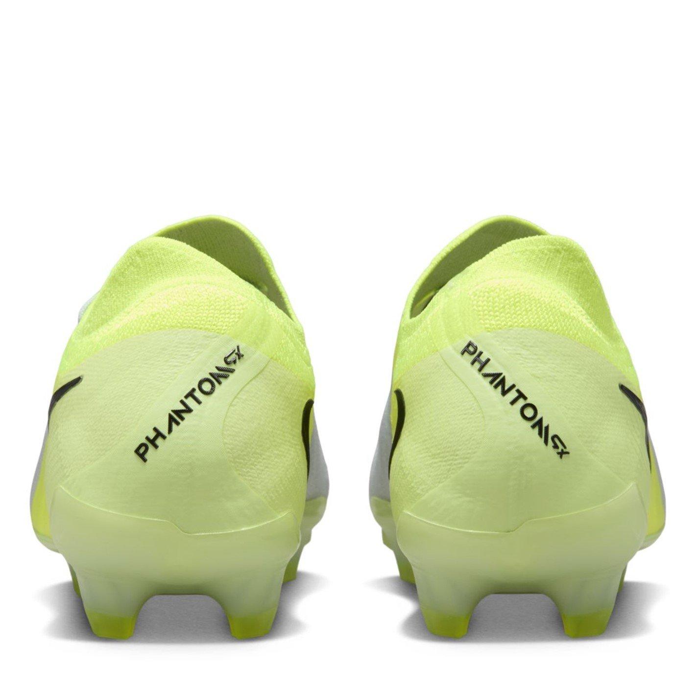 M.Silver/Black - Nike - Phantom GX 2 Elite Firm Ground Low Top Football Boots - 6