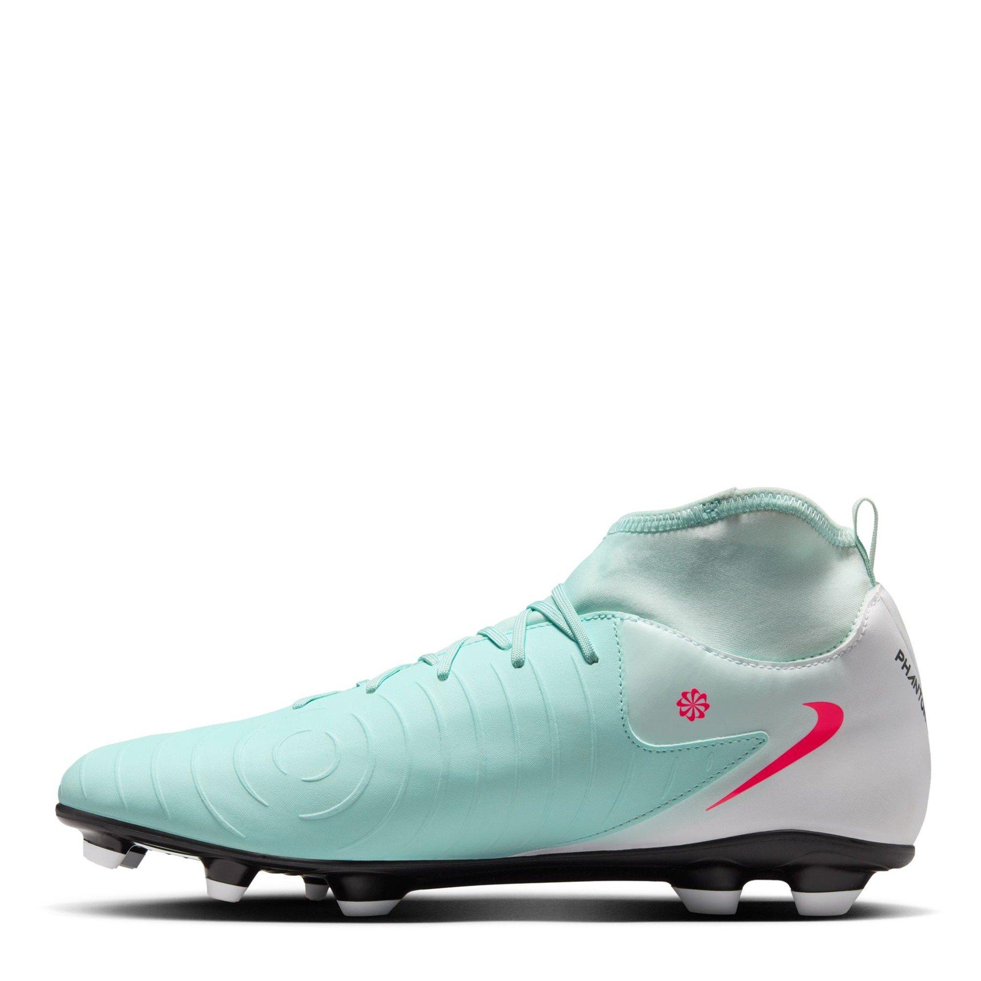 Mint/Atomic Red - Nike - Phantom Luna 2 Club Firm Ground Boots - 2