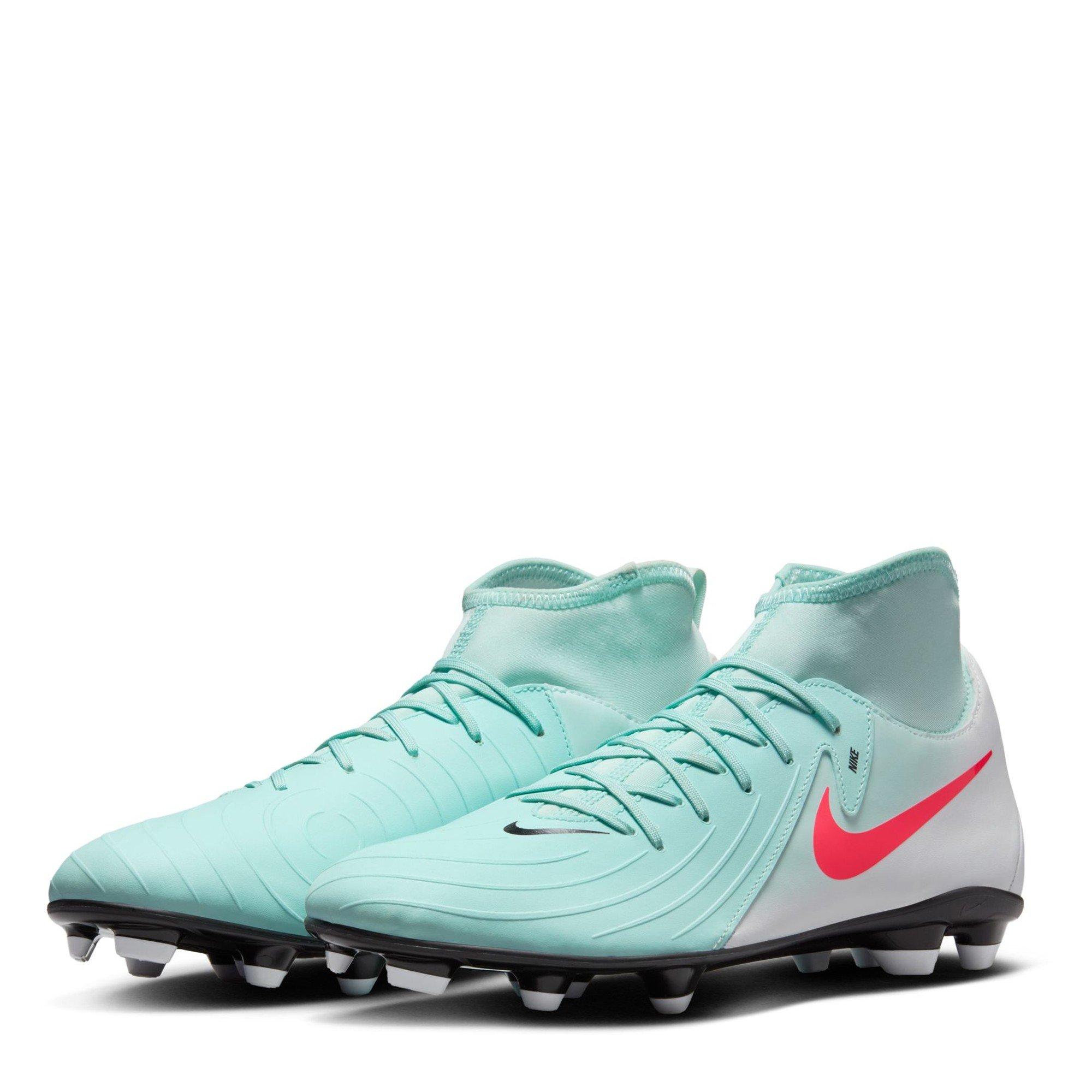 Mint/Atomic Red - Nike - Phantom Luna 2 Club Firm Ground Boots - 4
