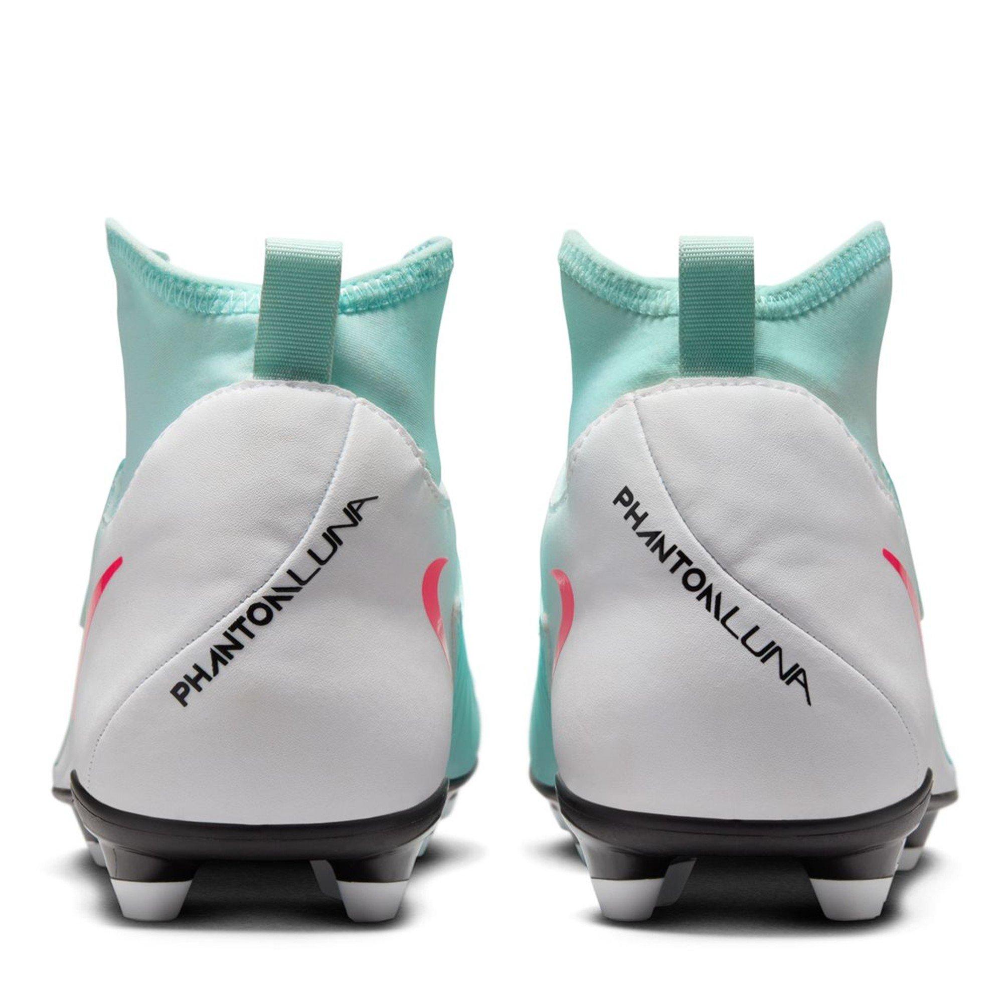 Mint/Atomic Red - Nike - Phantom Luna 2 Club Firm Ground Boots - 5