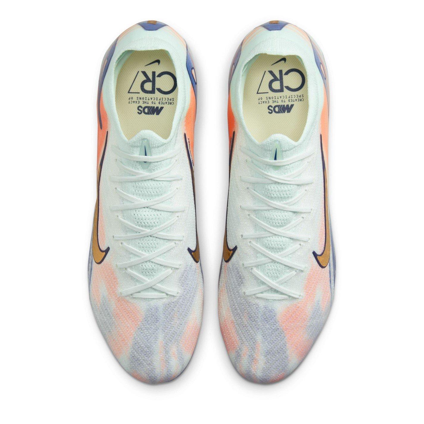 Green/Gold-Void - Nike - Vapor 16 Elite Mercurial Dream Speed Firm Ground Low Top Football Boots - 5