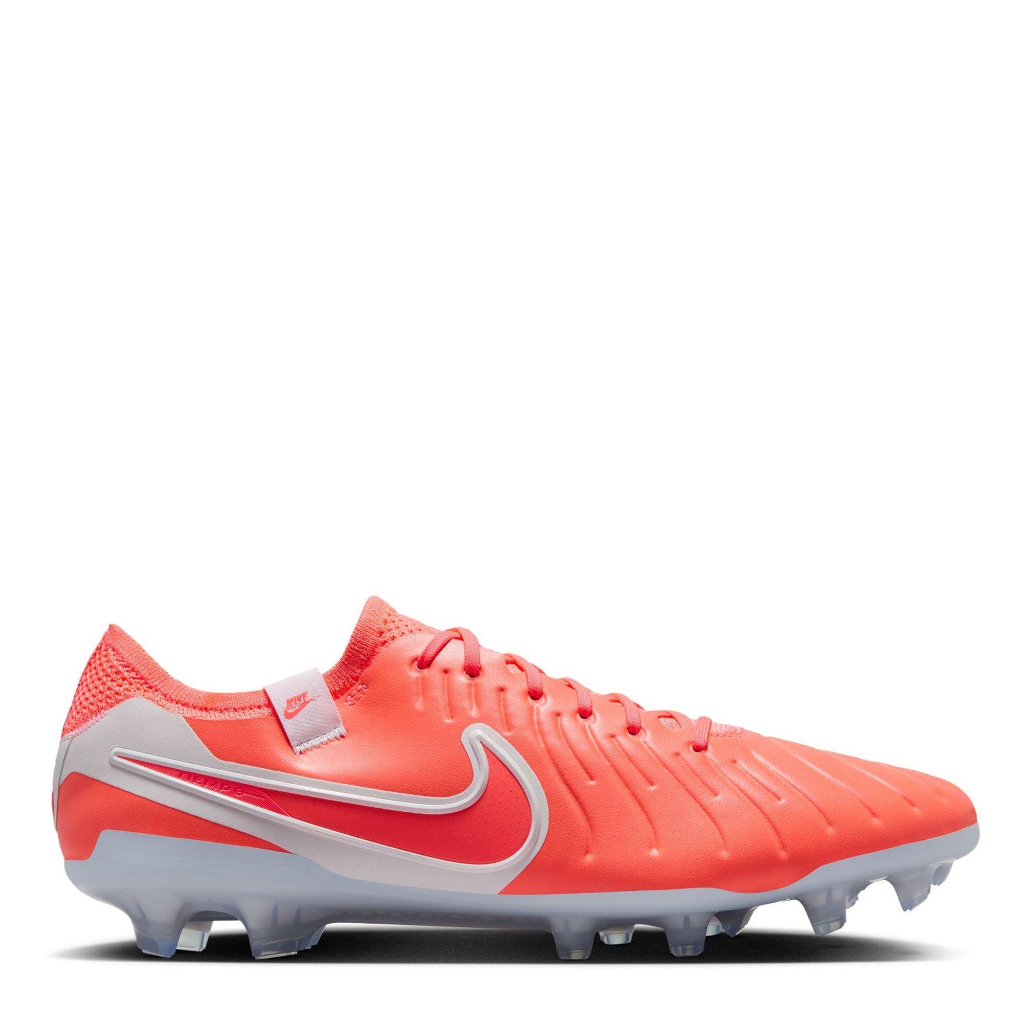 Hot Lava/White - Nike - Tiempo Legend 10 Elite Firm Ground Boots - 1