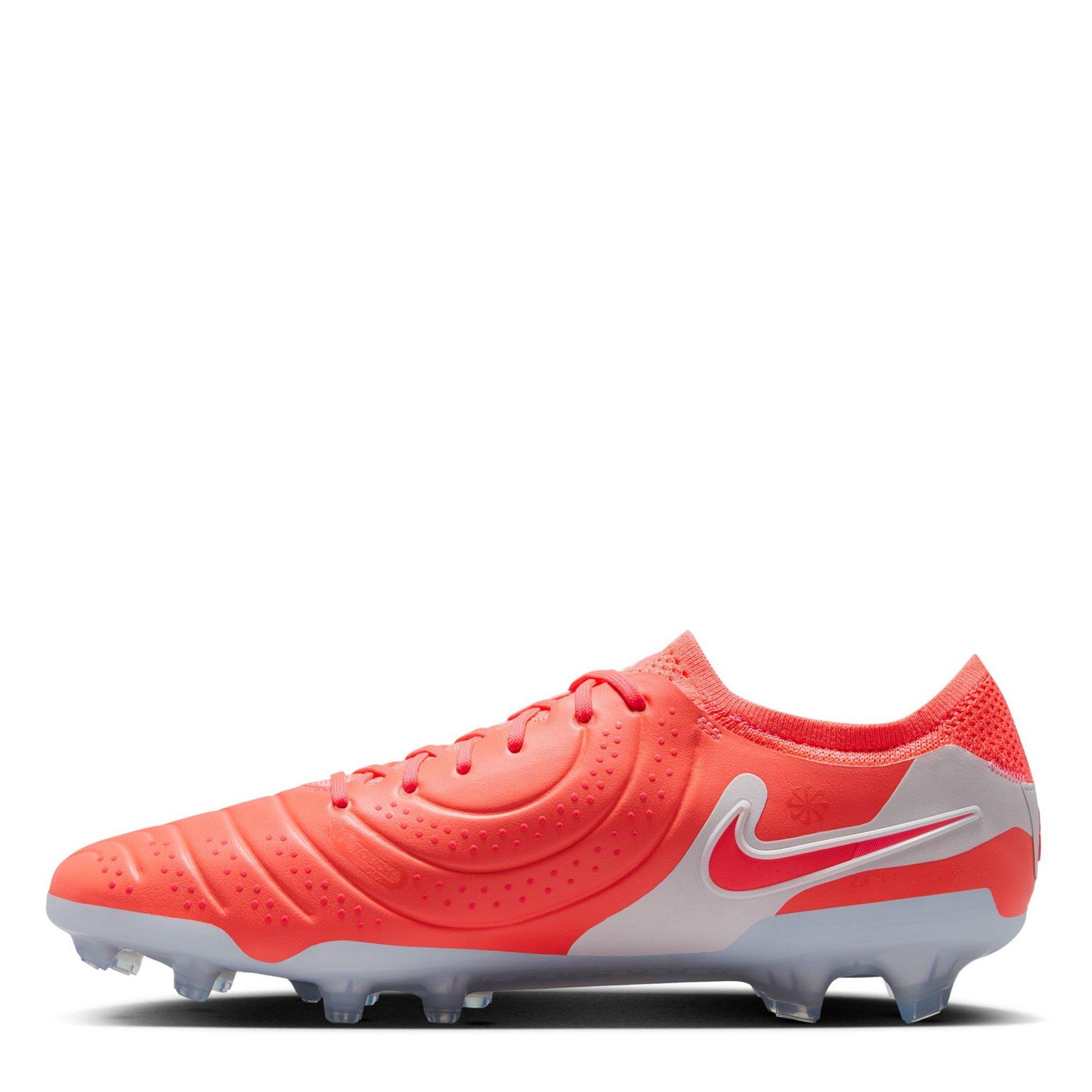 Hot Lava/White - Nike - Tiempo Legend 10 Elite Firm Ground Boots - 2