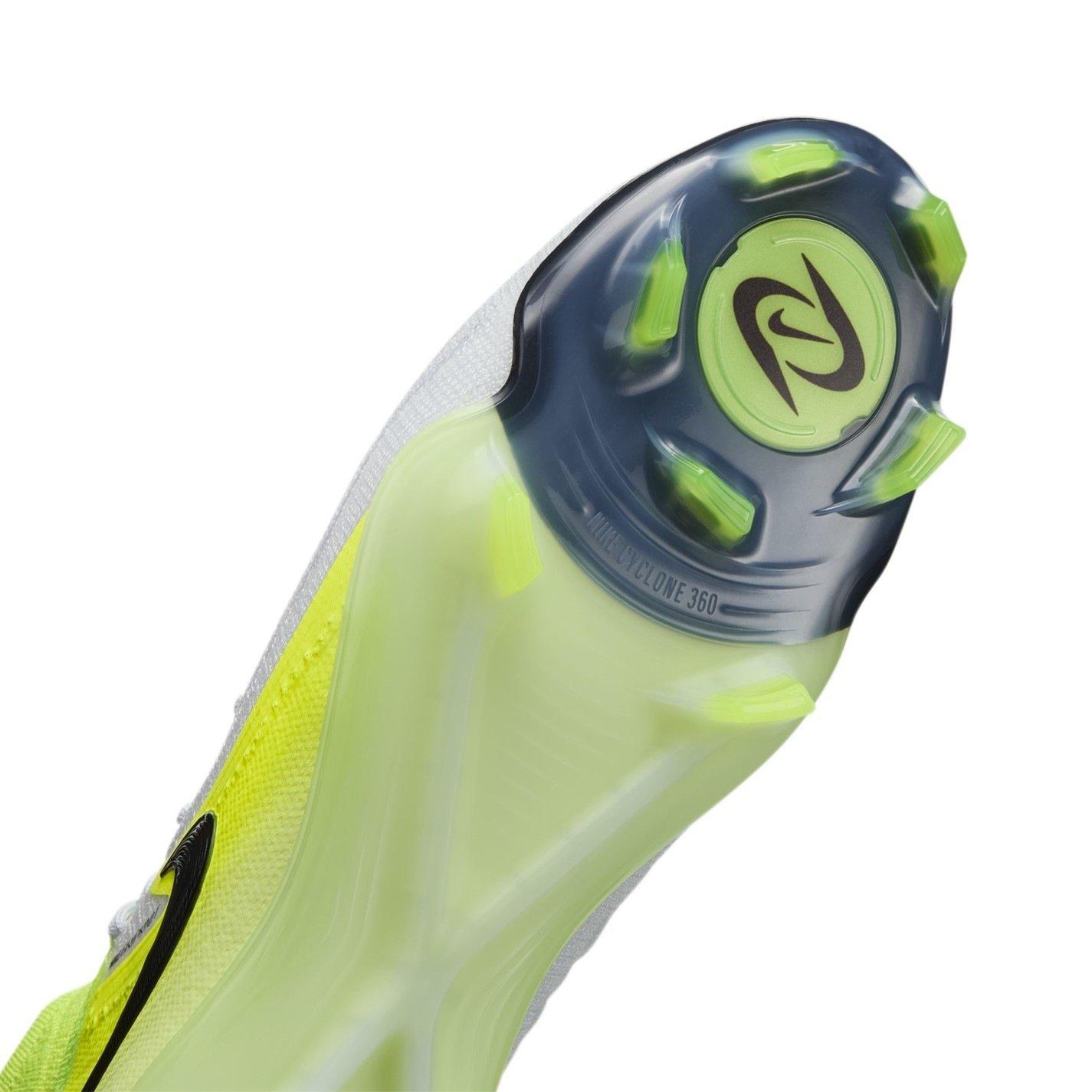 M.Silver/Black - Nike - Phantom Luna 2 Elite Firm Ground High Top Football Boots - 7