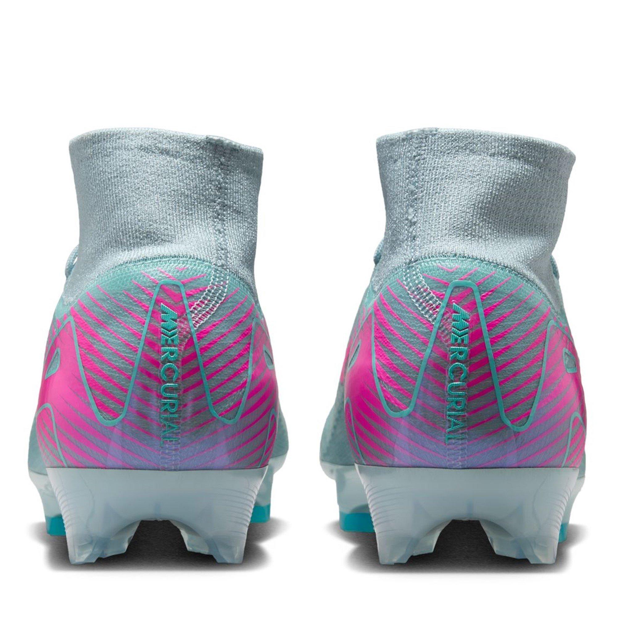 Ocean/PinkBlast - Nike - Mercurial Superfly 10 Elite Firm Ground Boots - 5