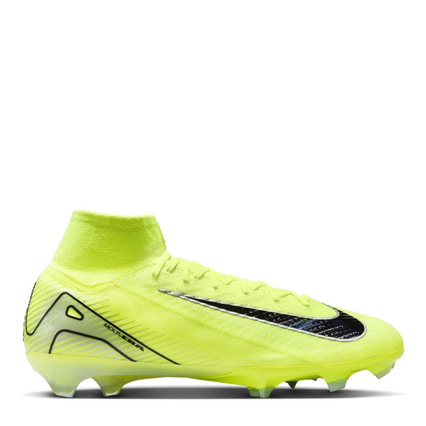 Volt/Black - Nike - Mercurial Superfly 10 Elite Firm Ground Boots - 1