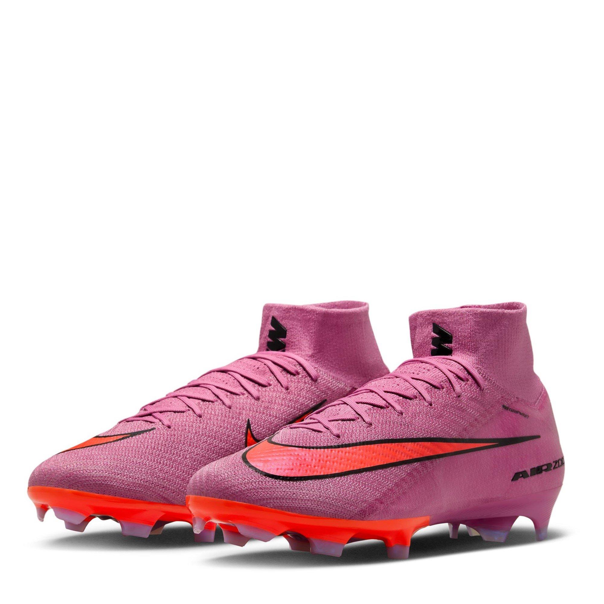 M.Flamingo/Blk - Nike - Mercurial Superfly 10 Elite Firm Ground Boots - 4
