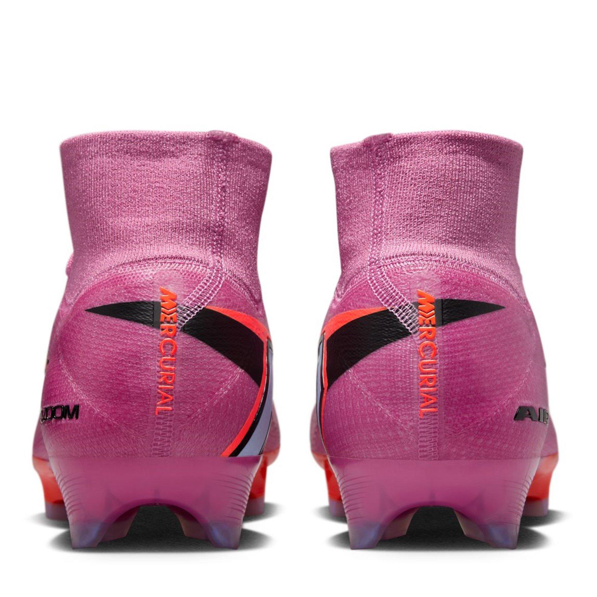 M.Flamingo/Blk - Nike - Mercurial Superfly 10 Elite Firm Ground Boots - 5
