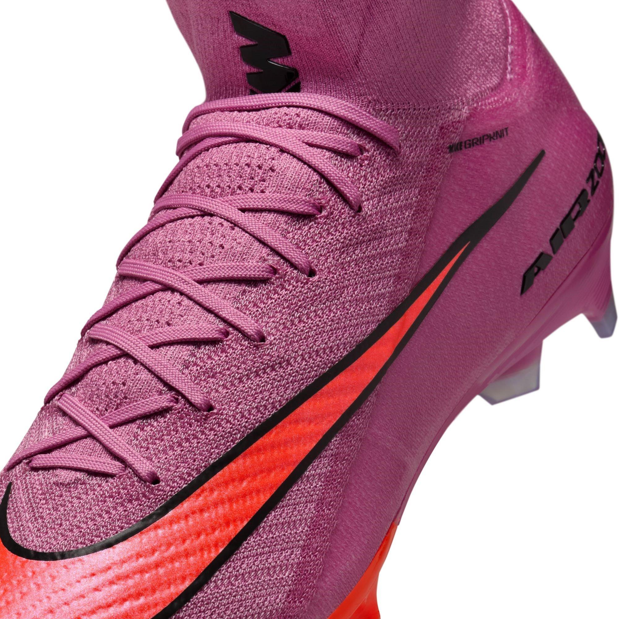 M.Flamingo/Blk - Nike - Mercurial Superfly 10 Elite Firm Ground Boots - 8