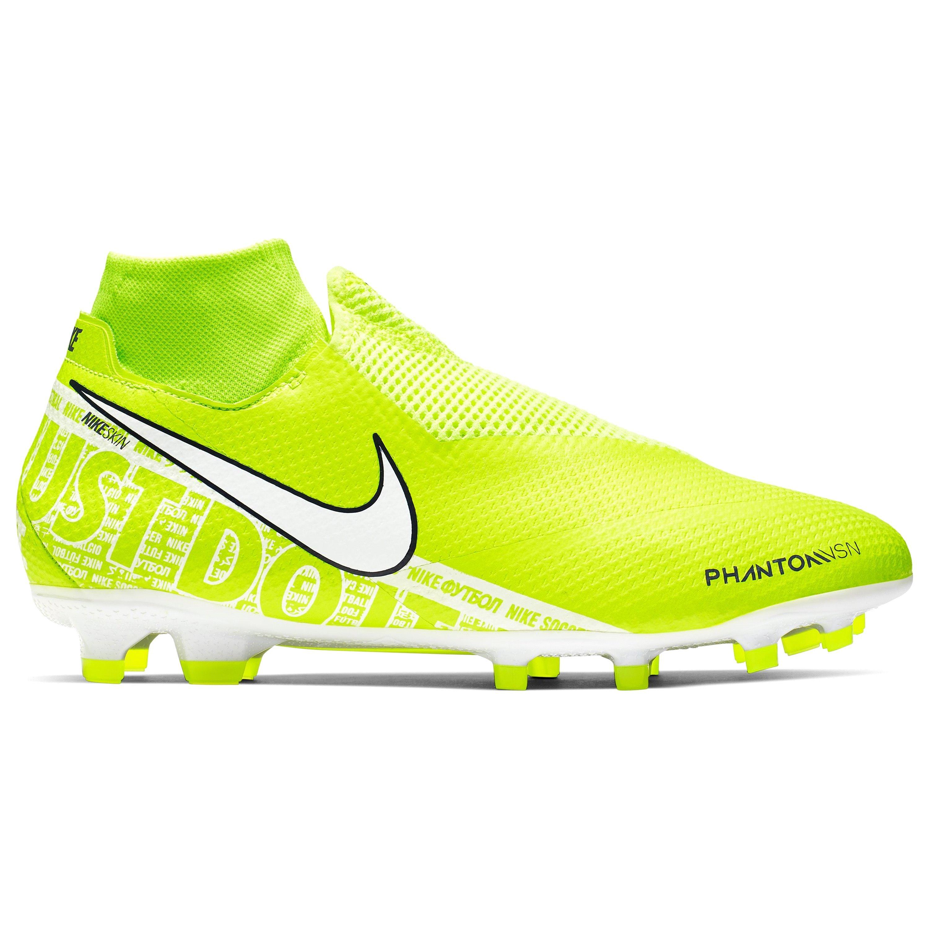 Volt/Weiß - Nike - Phantom Vision Pro DF FG Football Boots - 1
