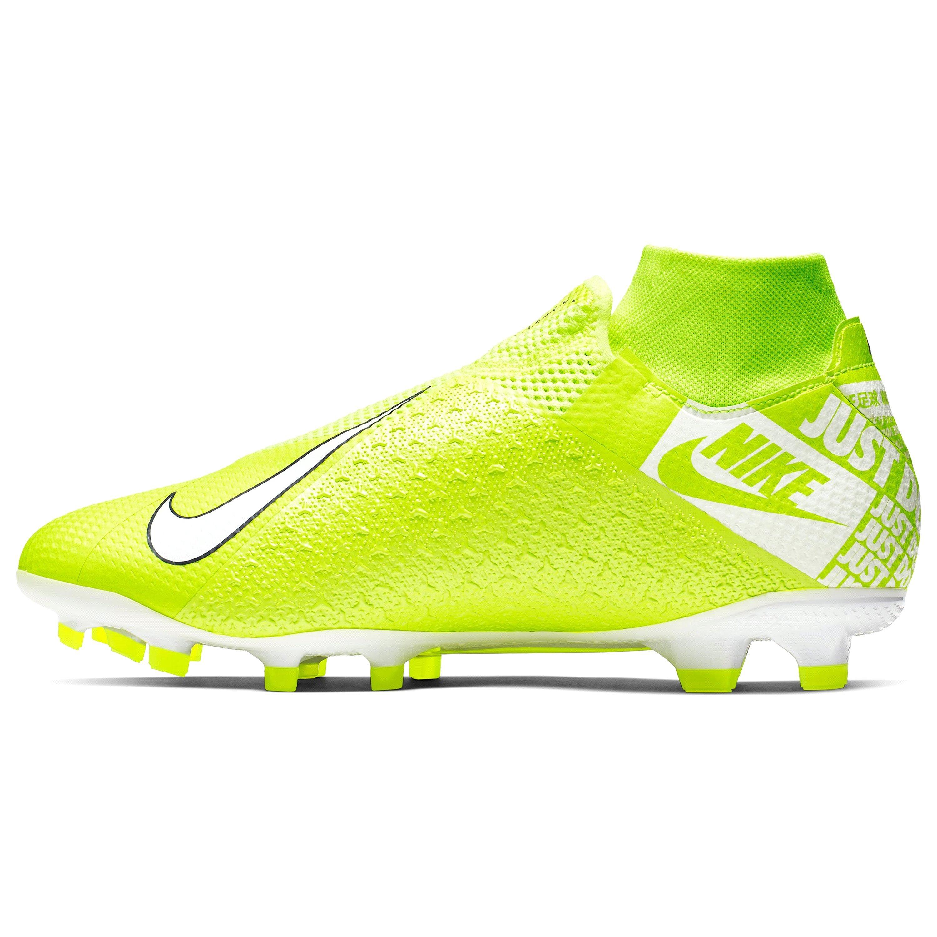 Volt/Weiß - Nike - Phantom Vision Pro DF FG Football Boots - 3