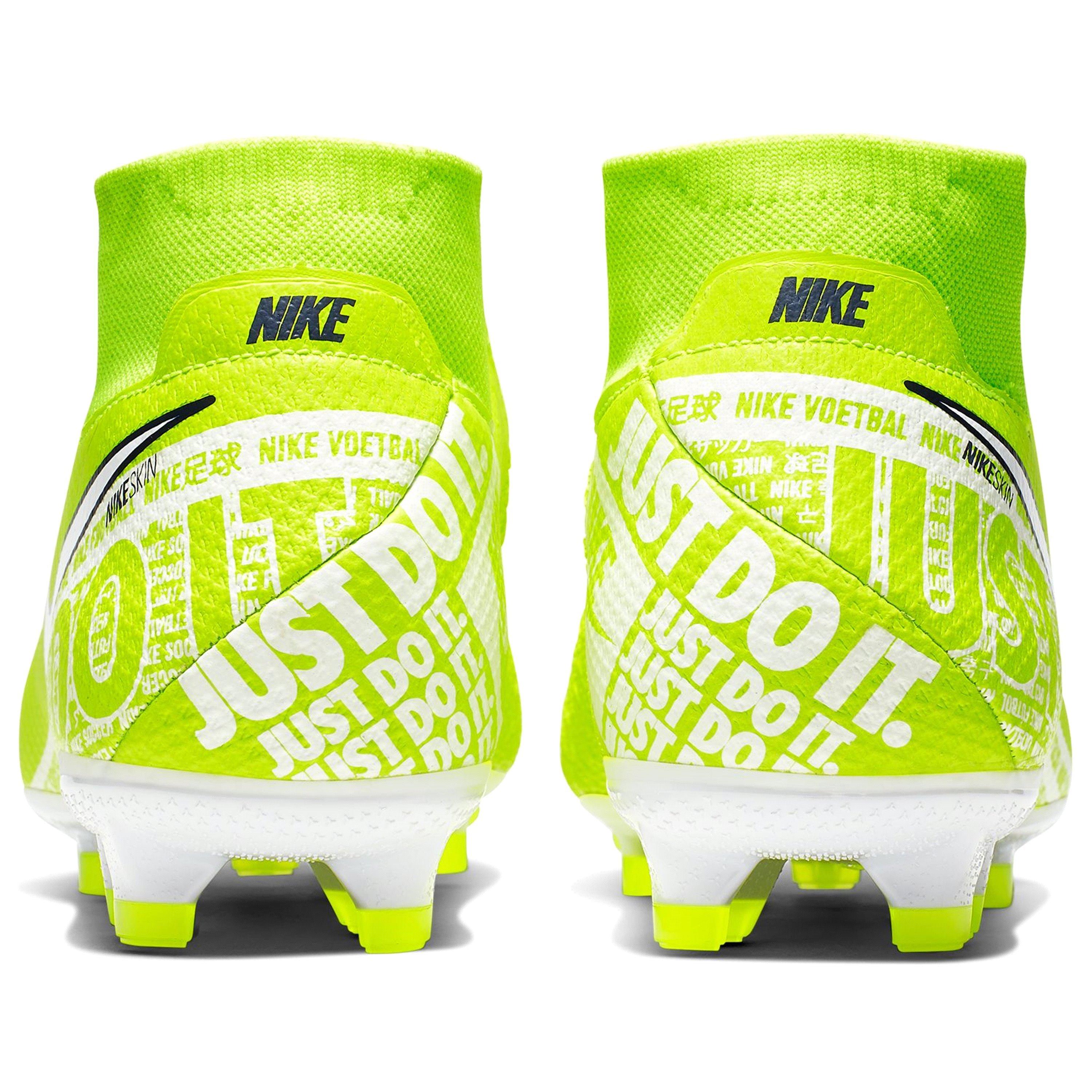 Volt/Weiß - Nike - Phantom Vision Pro DF FG Football Boots - 4