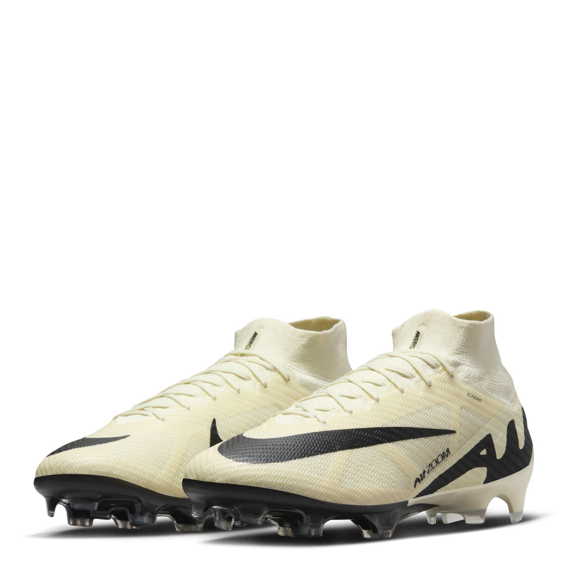 Limonada/Negra - Nike - Zoom Mecurial Superfly 9 Elite Firm Ground Football Boots - 4