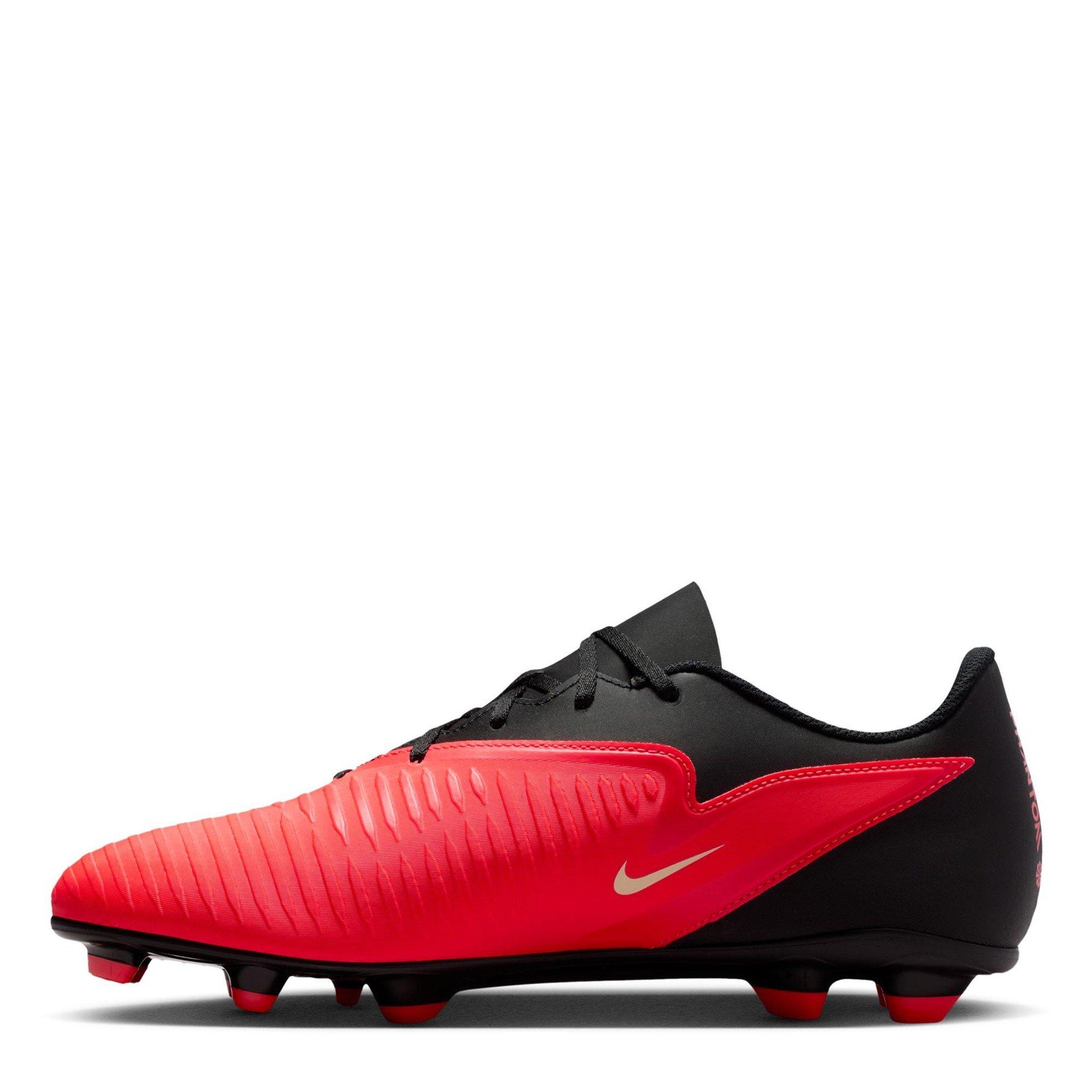 Crimson/Black - Nike - Phantom 6 Low Club Firm Ground Football Boots - 2