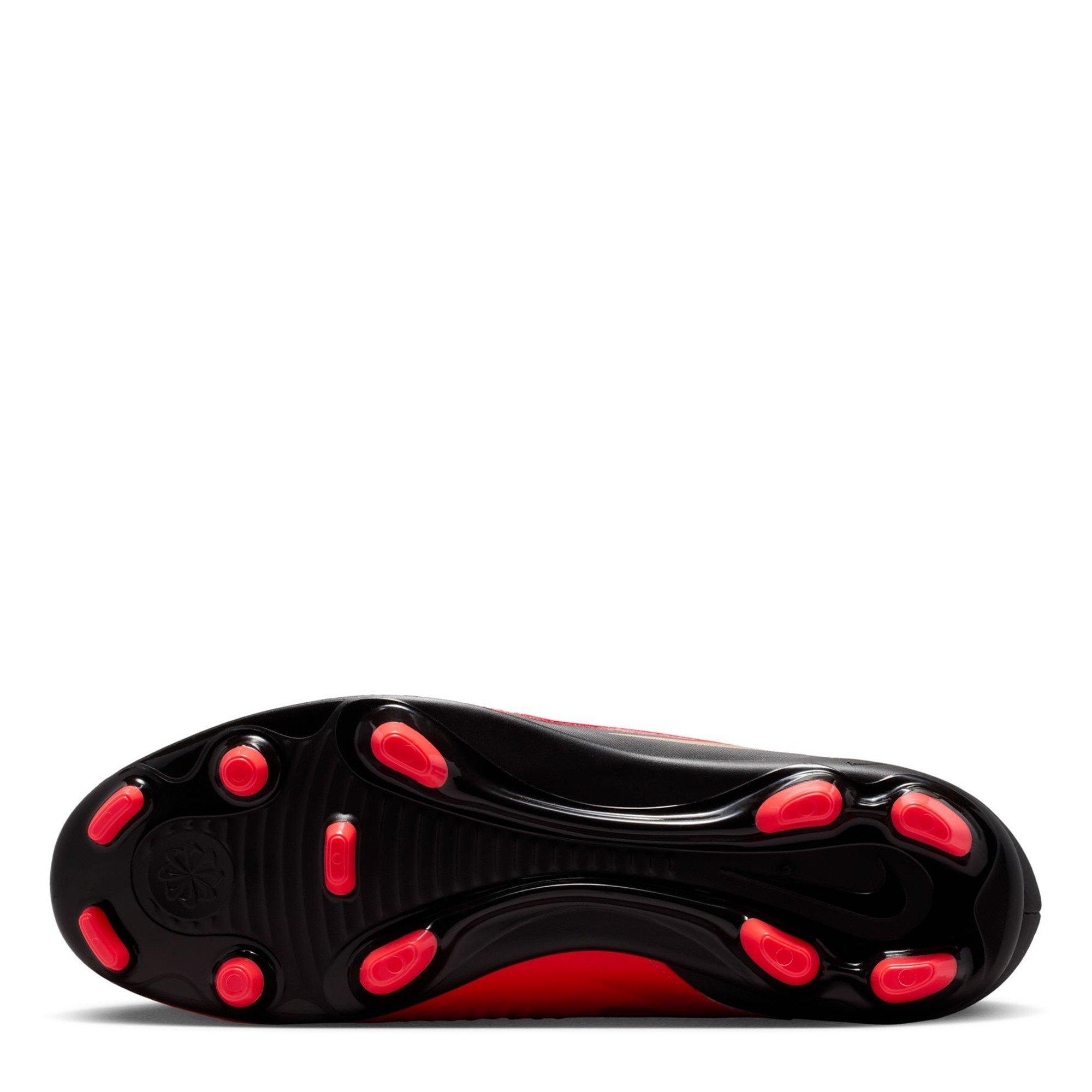 Crimson/Black - Nike - Phantom 6 Low Club Firm Ground Football Boots - 3