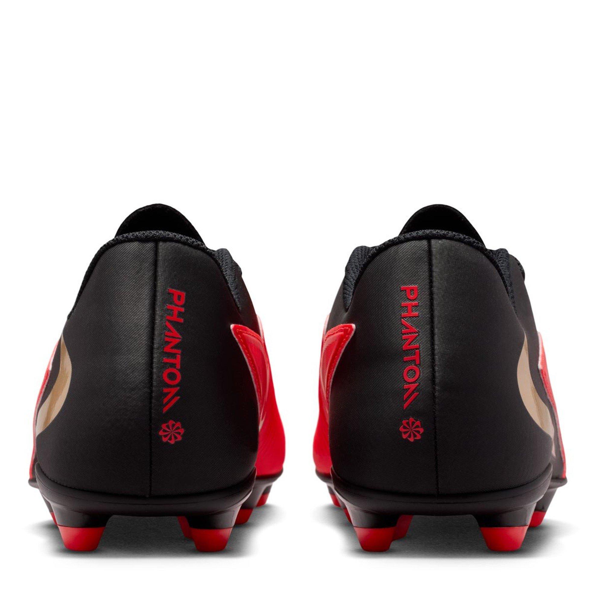 Crimson/Black - Nike - Phantom 6 Low Club Firm Ground Football Boots - 5