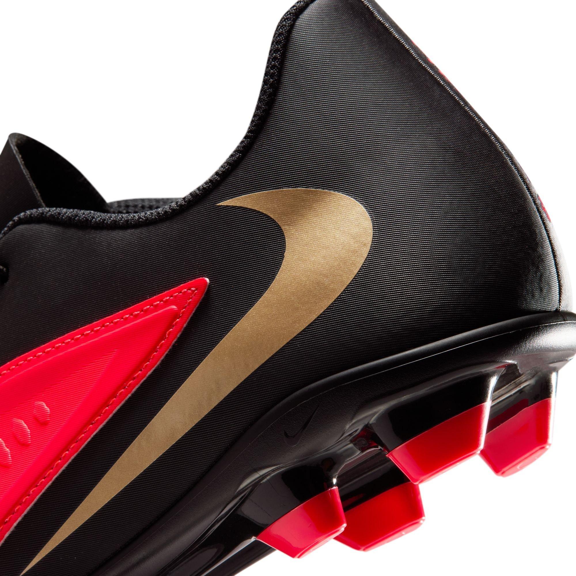Crimson/Black - Nike - Phantom 6 Low Club Firm Ground Football Boots - 8
