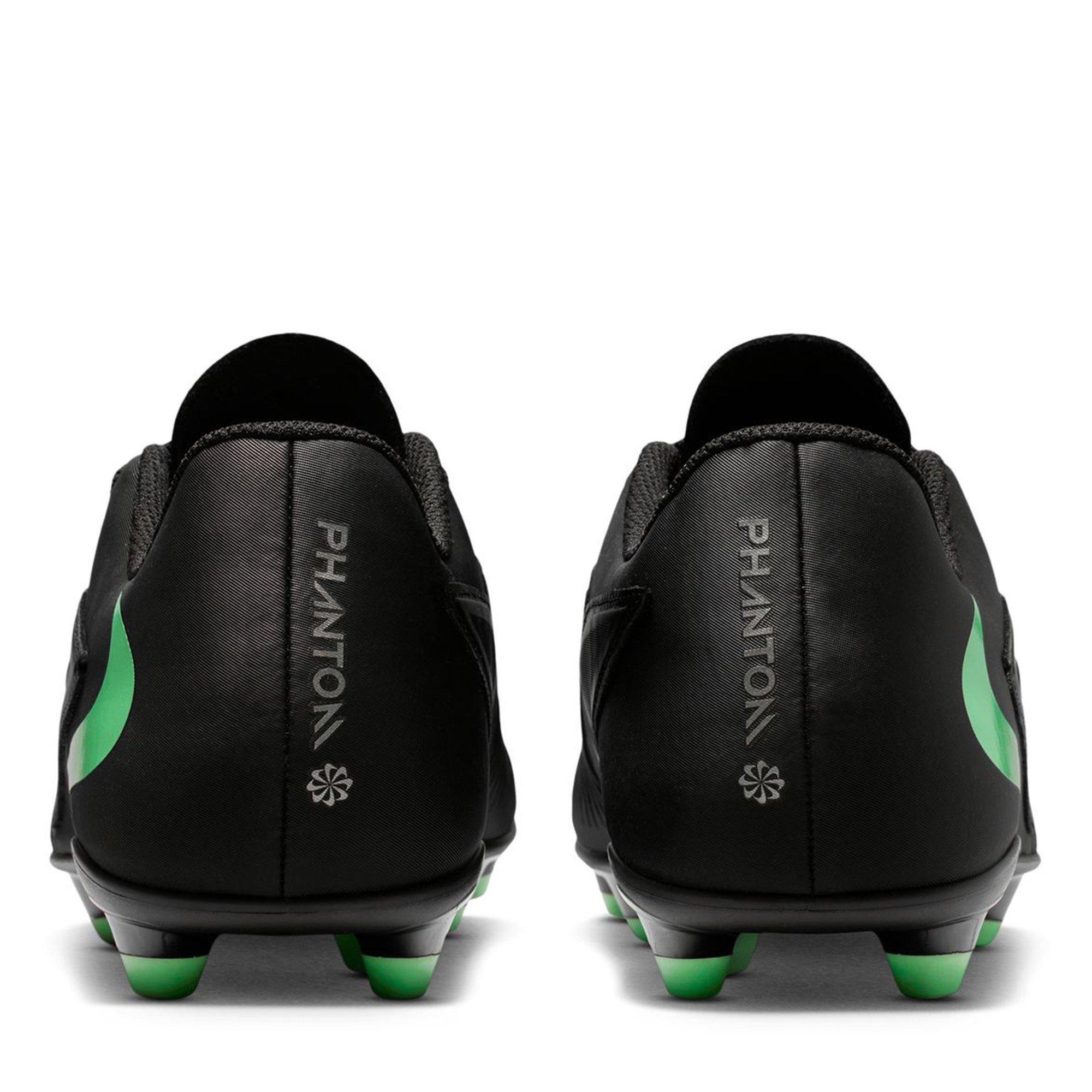 Black/Green-Blk - Nike - Phantom 6 Low Club Firm Ground Football Boots - 5