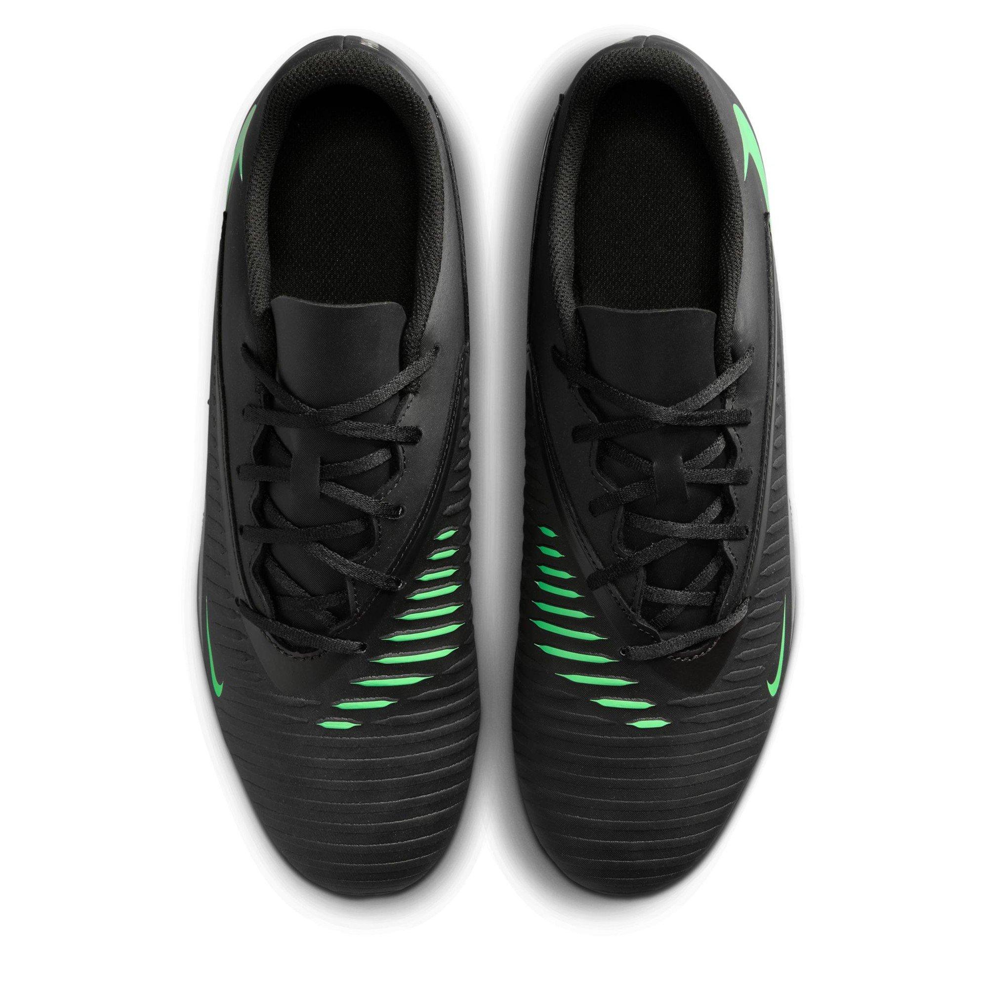 Black/Green-Blk - Nike - Phantom 6 Low Club Firm Ground Football Boots - 6