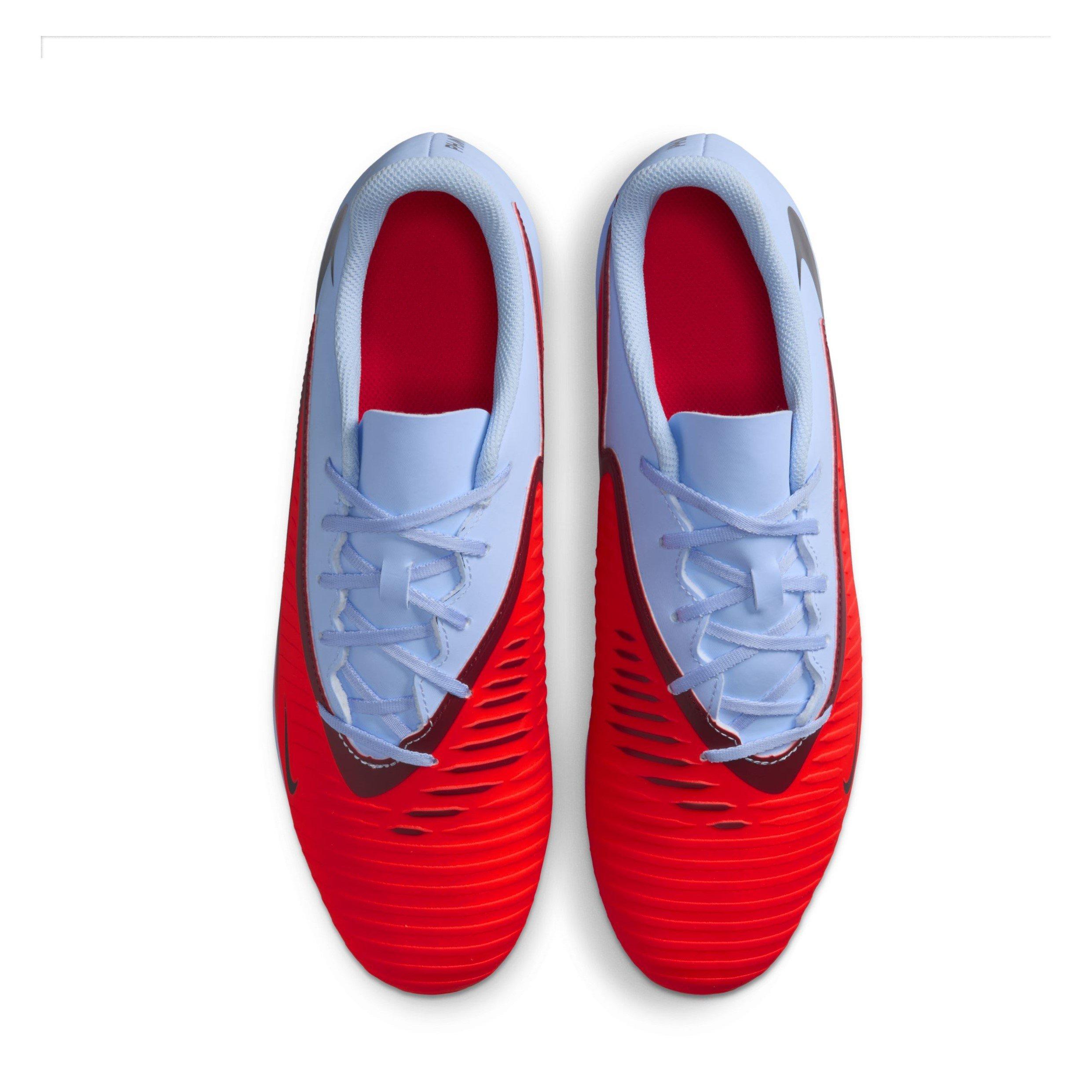 Royal/Crimson - Nike - Nike Phantom 6 Low Club Adults Firm Ground Football Boots - 5