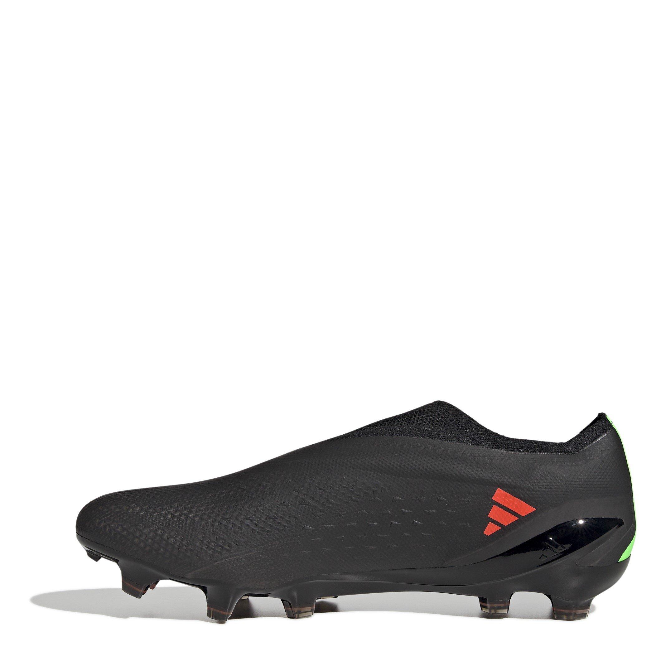 Schwarz/Rot/Grün - adidas - X Speedportal+ Firm Ground Football Boots - 2