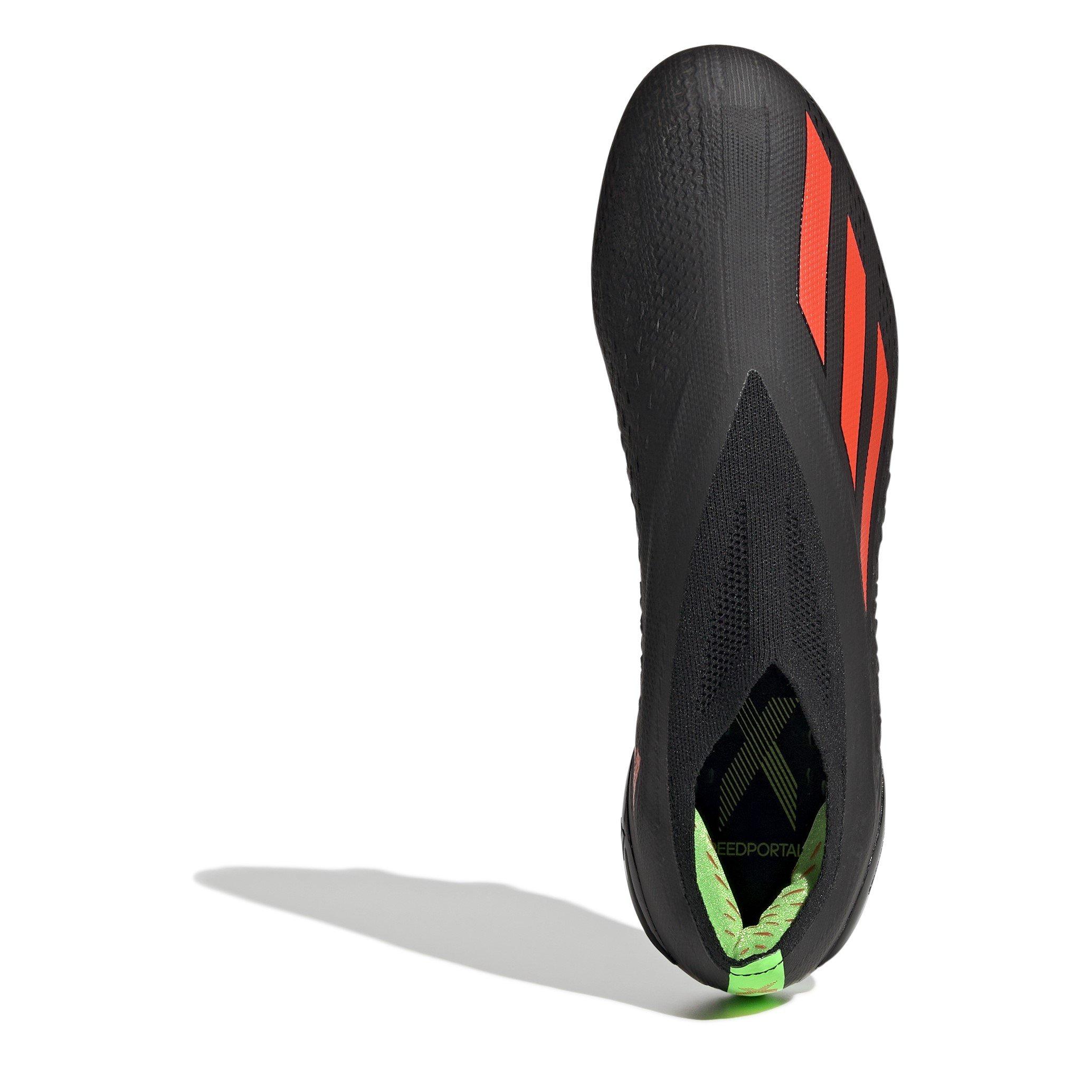 Schwarz/Rot/Grün - adidas - X Speedportal+ Firm Ground Football Boots - 5