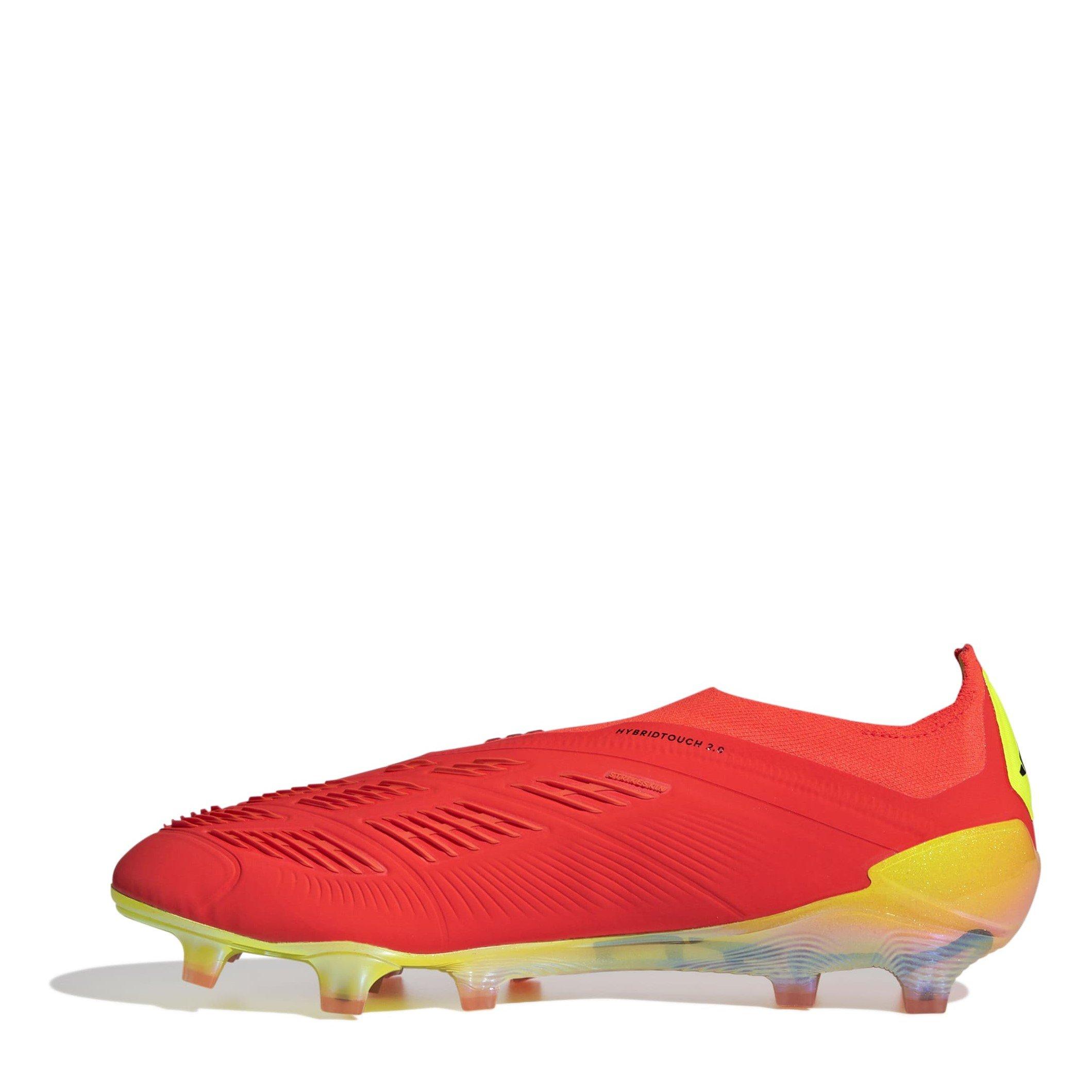 Solar Red/Core - adidas - Predator Elite Laceless Firm Ground Football Boots Adults - 2