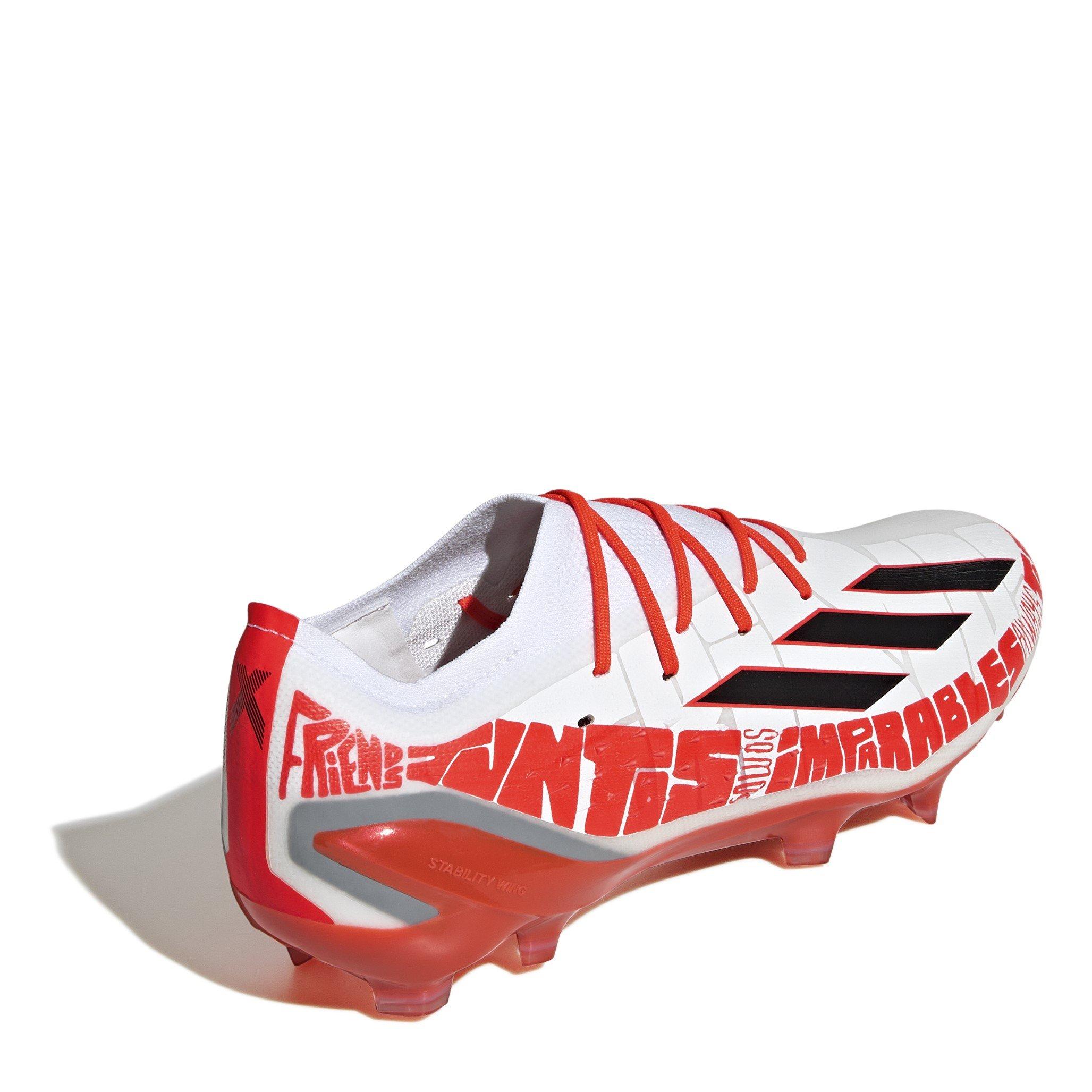 White/Black/Red - adidas - X Speedportal Messi.1 Firm Ground Football Boots - 4