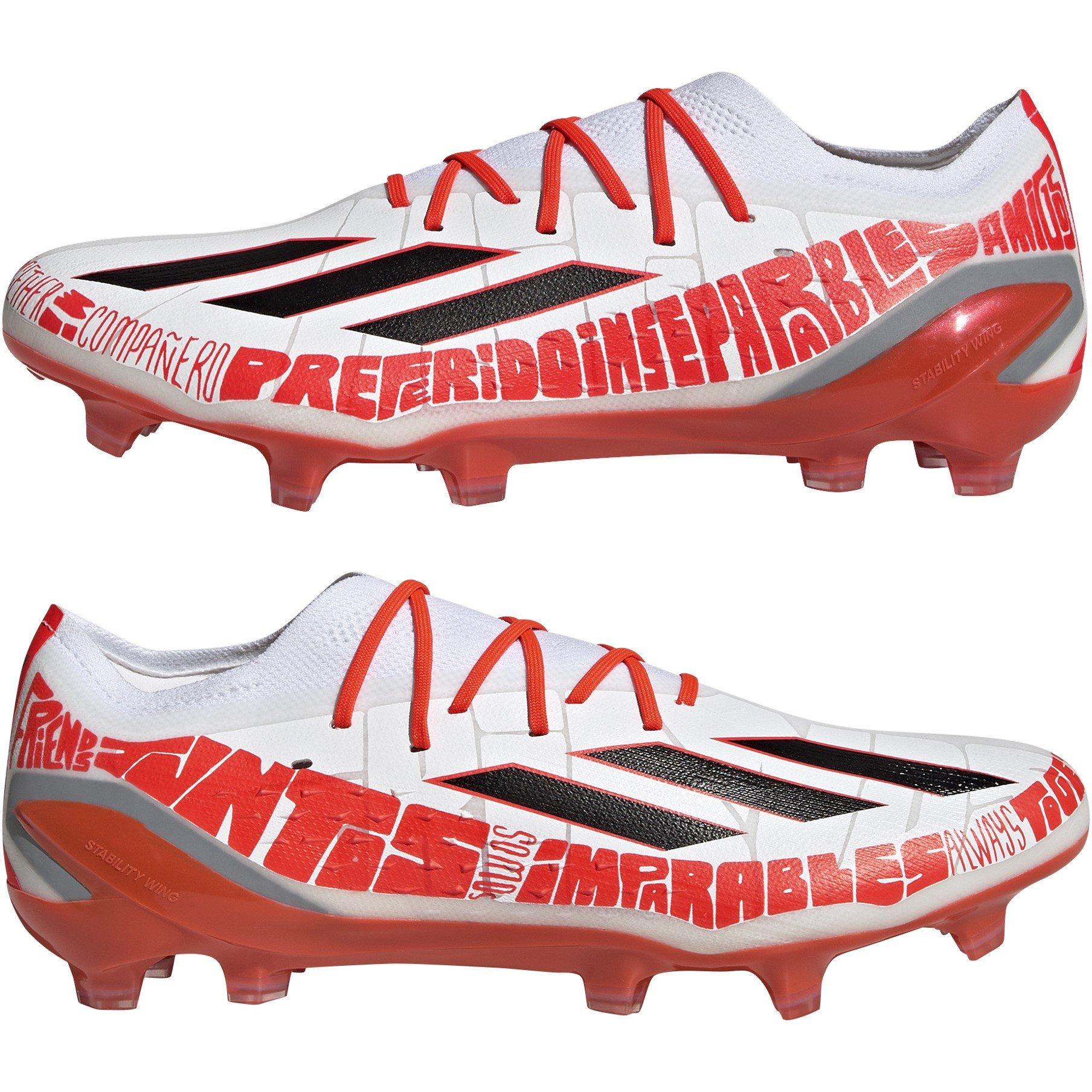 White/Black/Red - adidas - X Speedportal Messi.1 Firm Ground Football Boots - 9