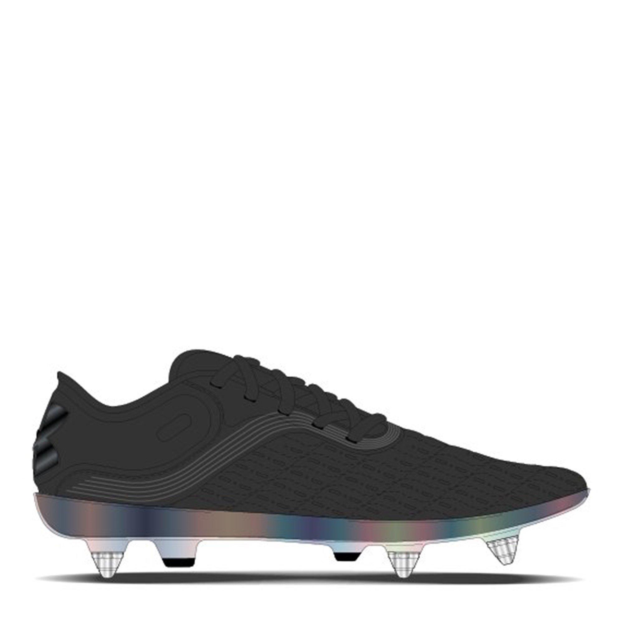 Under Armour Men's Elite.0 Hybrid Firm Ground Football Boot - Black - 6.5 (40.5)