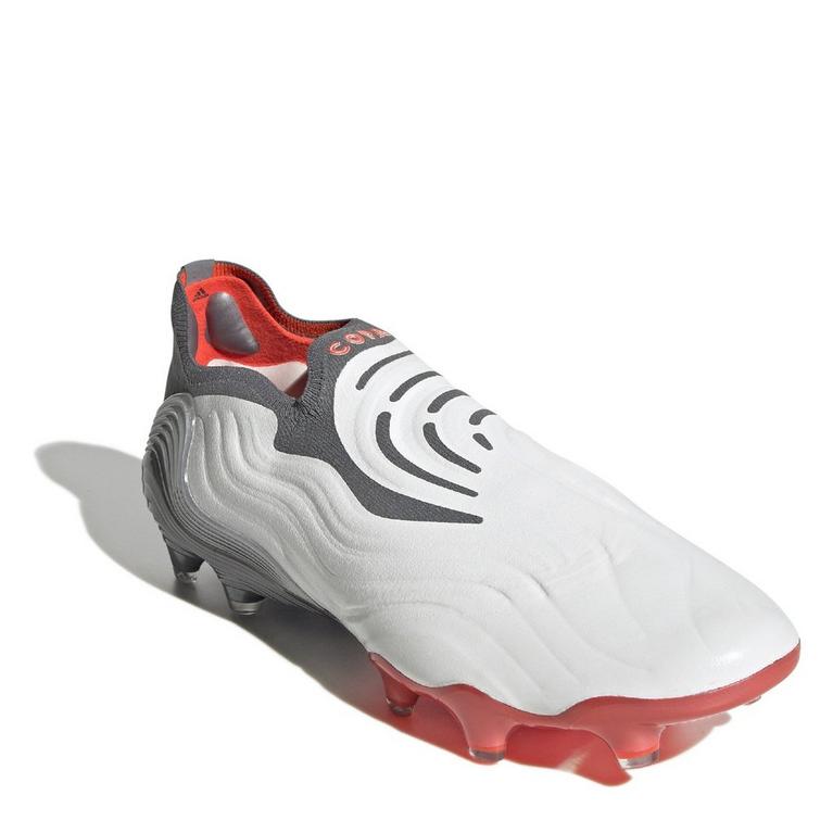 Blanc/Rouge solaire - adidas - Copa Sense + FG Football Boots - 3
