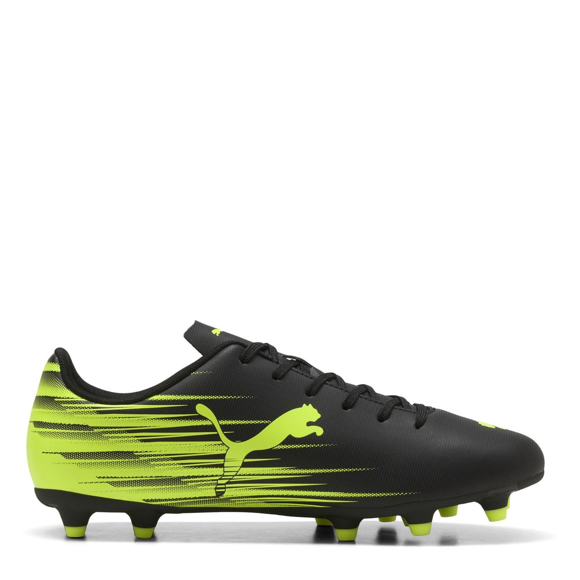 Puma Black/Lime - Puma - Attacanto II Firm Ground Football Boots - 4