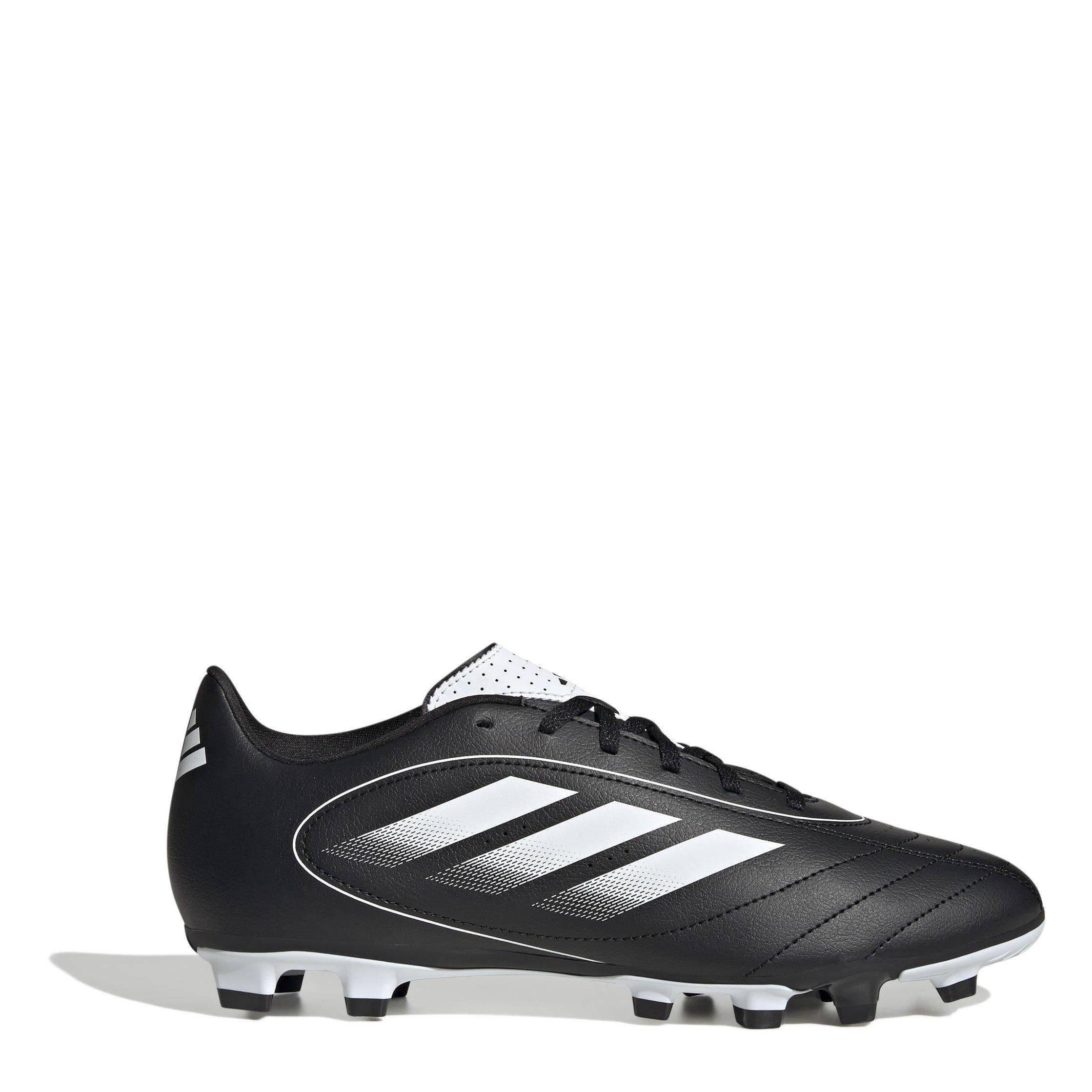 Adidas Men's Goletto Ix Club Firm Ground Boots - Black/White - 8 (42)