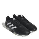 Negro/Blanco - adidas - Goletto VIII Firm Ground Football Boots - 3