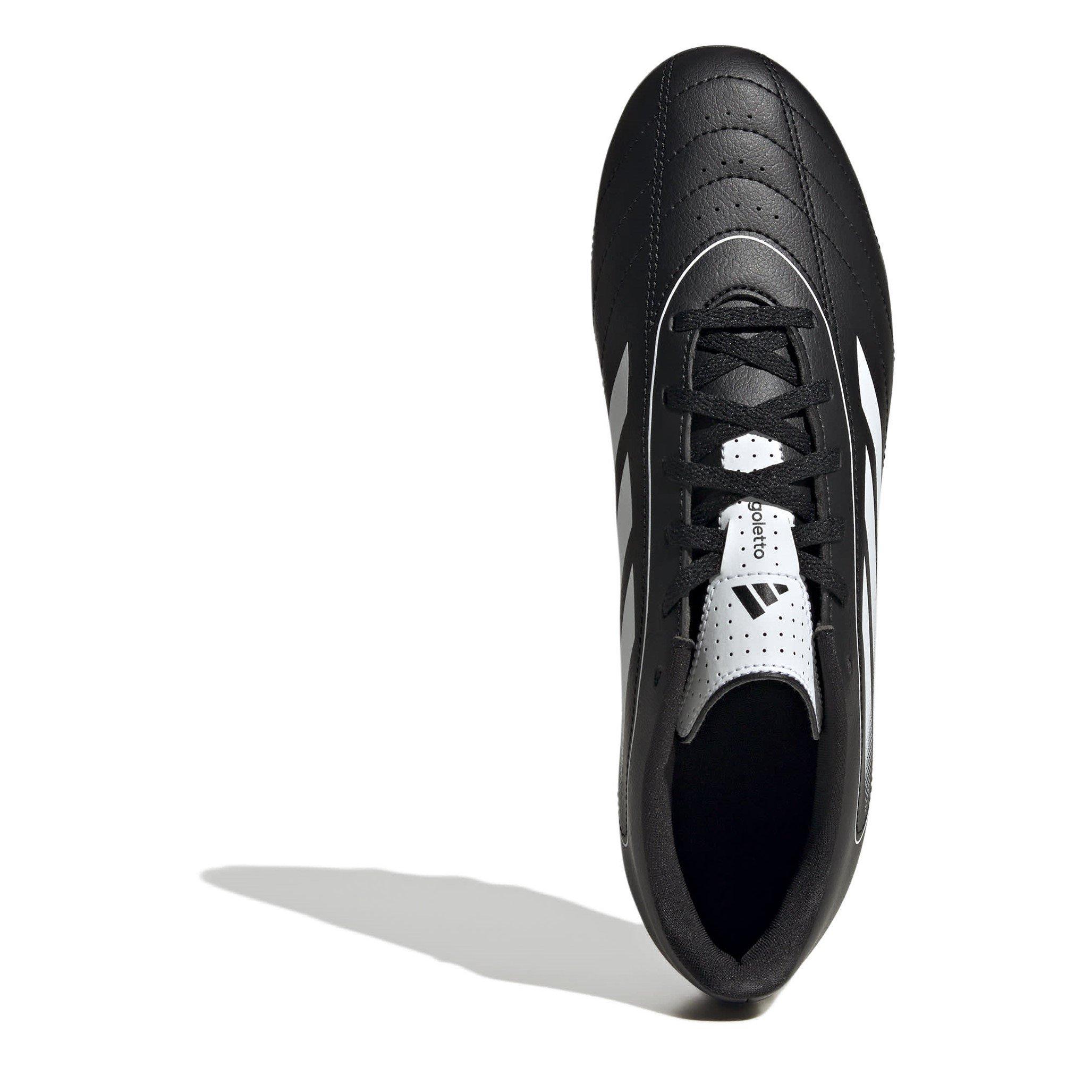 Sort/Hvid - adidas - Goletto Adults Firm Ground Football Boots - 5